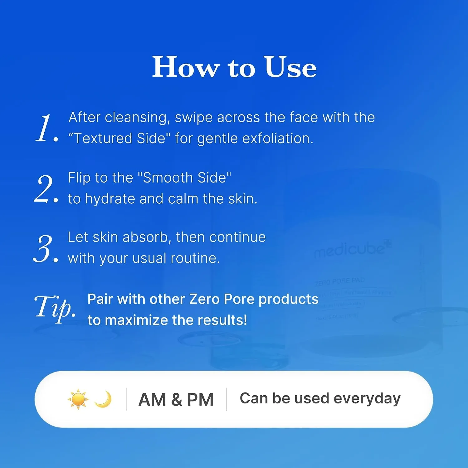 medicube Zero Pore Pad 2.0 Toner Pads - immagine 7