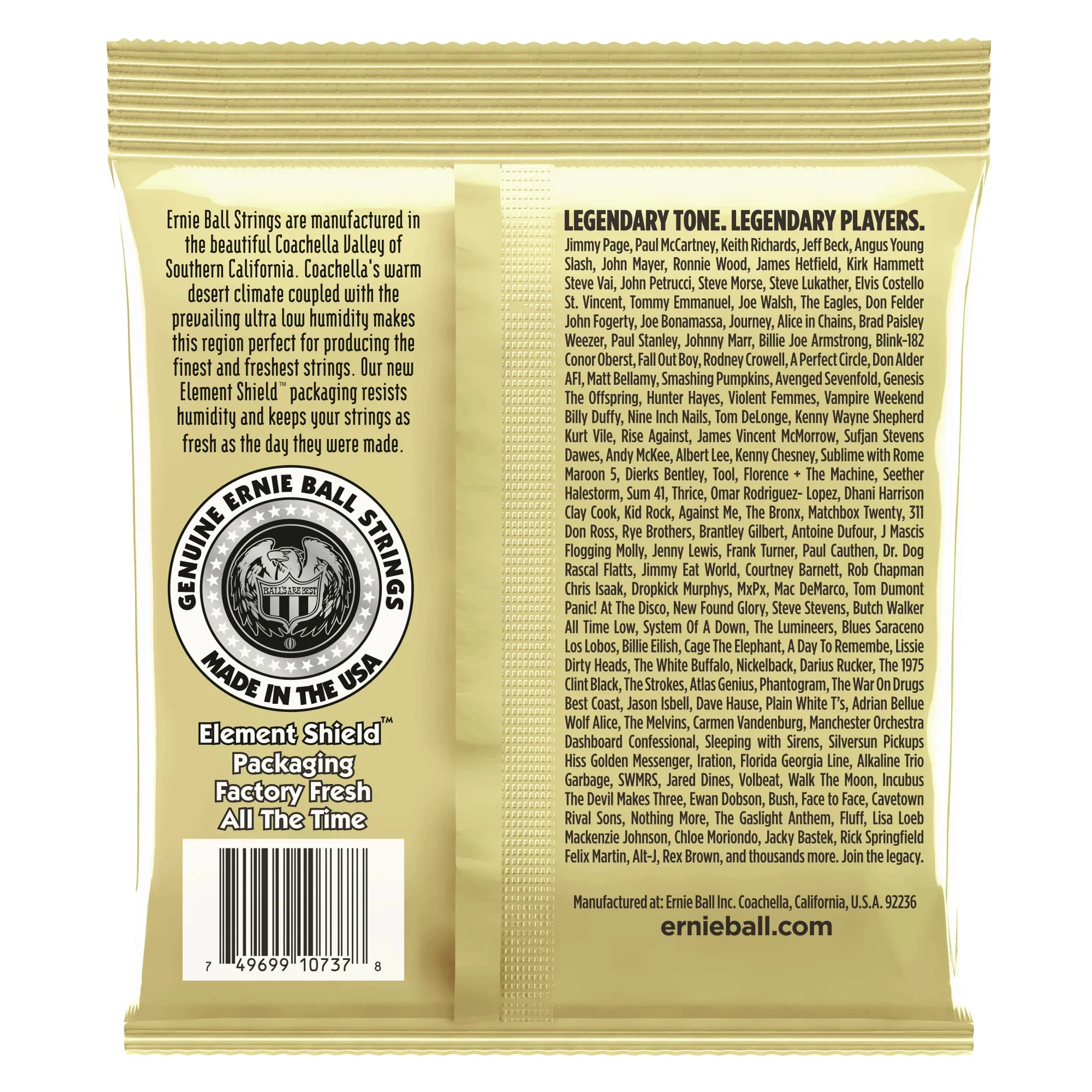Ernie Ball Earthwood 12-String Custom Light 80/20 Bronze Acoustic Guitar Strings, 10-48 Gauge - immagine 2