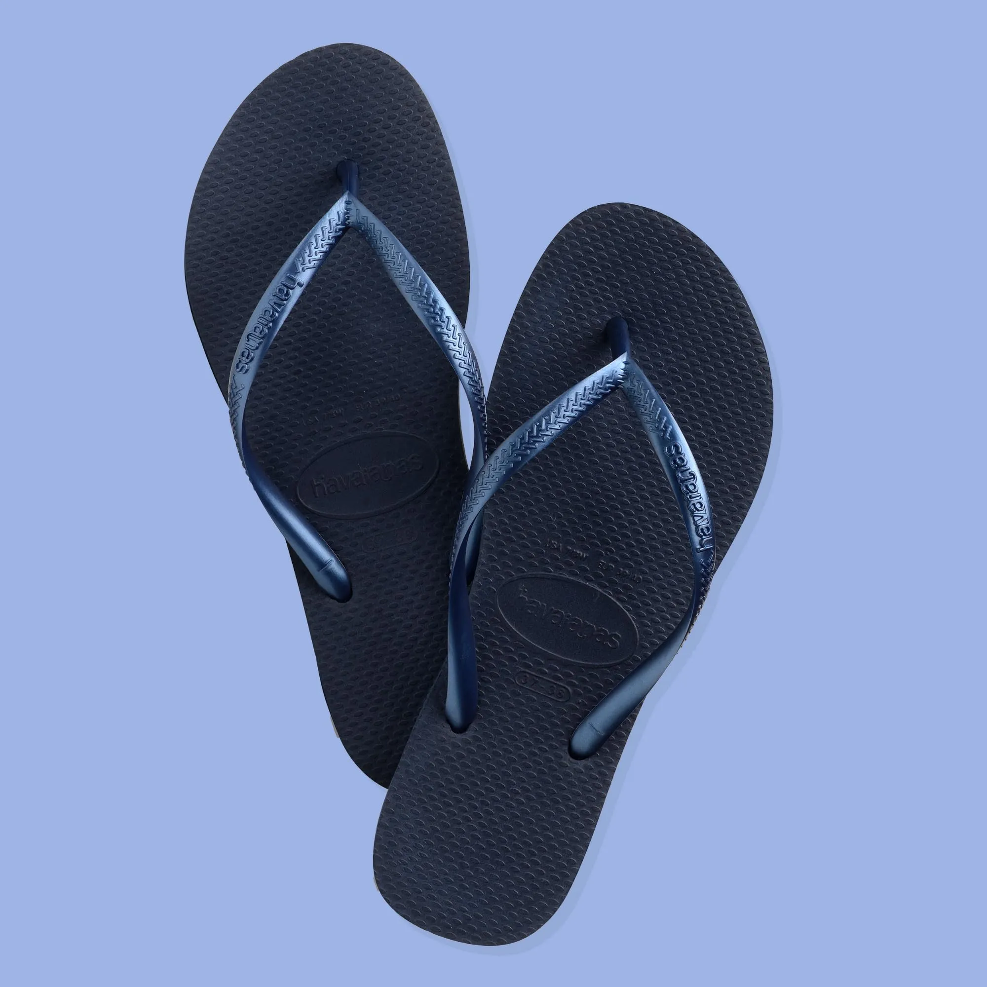 Havaianas Slim Donna Infradito Blu Navy 37/38 EU - immagine 2