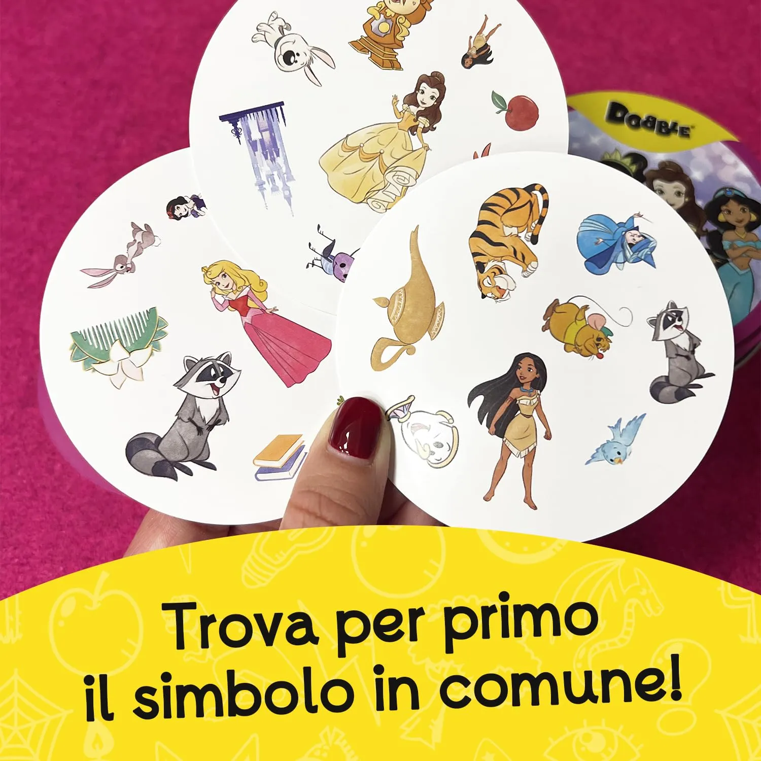 Asmodee Dobble Disney Princess - immagine 2