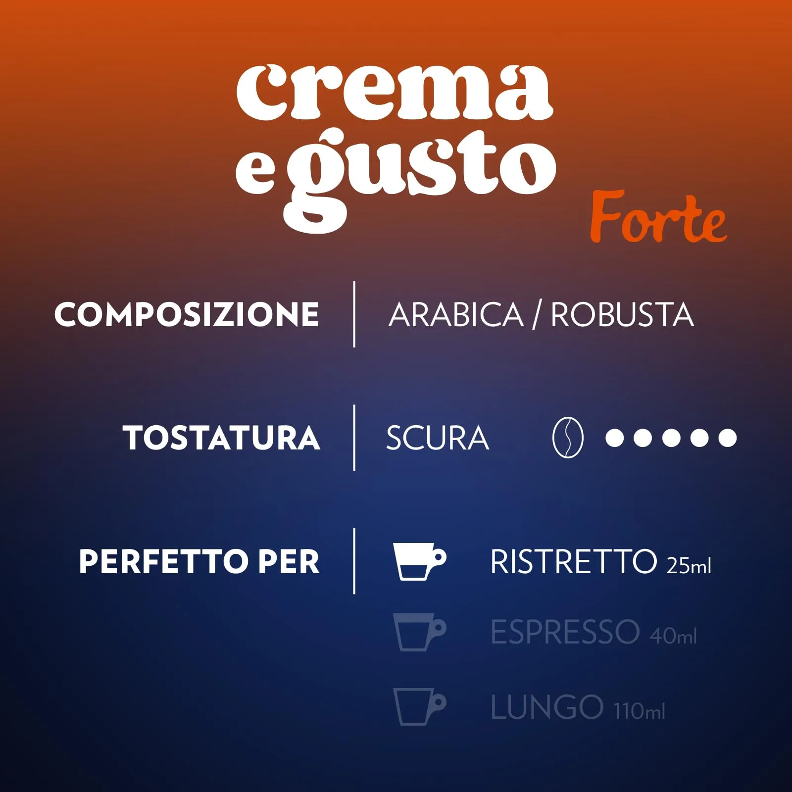 Lavazza Crema e Gusto Forte, 100 Capsule Compatibili Nespresso - immagine 5