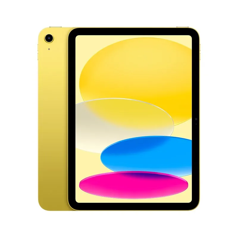 Apple iPad chip A16, Liquid Retina 11", 128 GB, Wi-Fi 6, 12MP Camera, Touch ID - Giallo - immagine 1