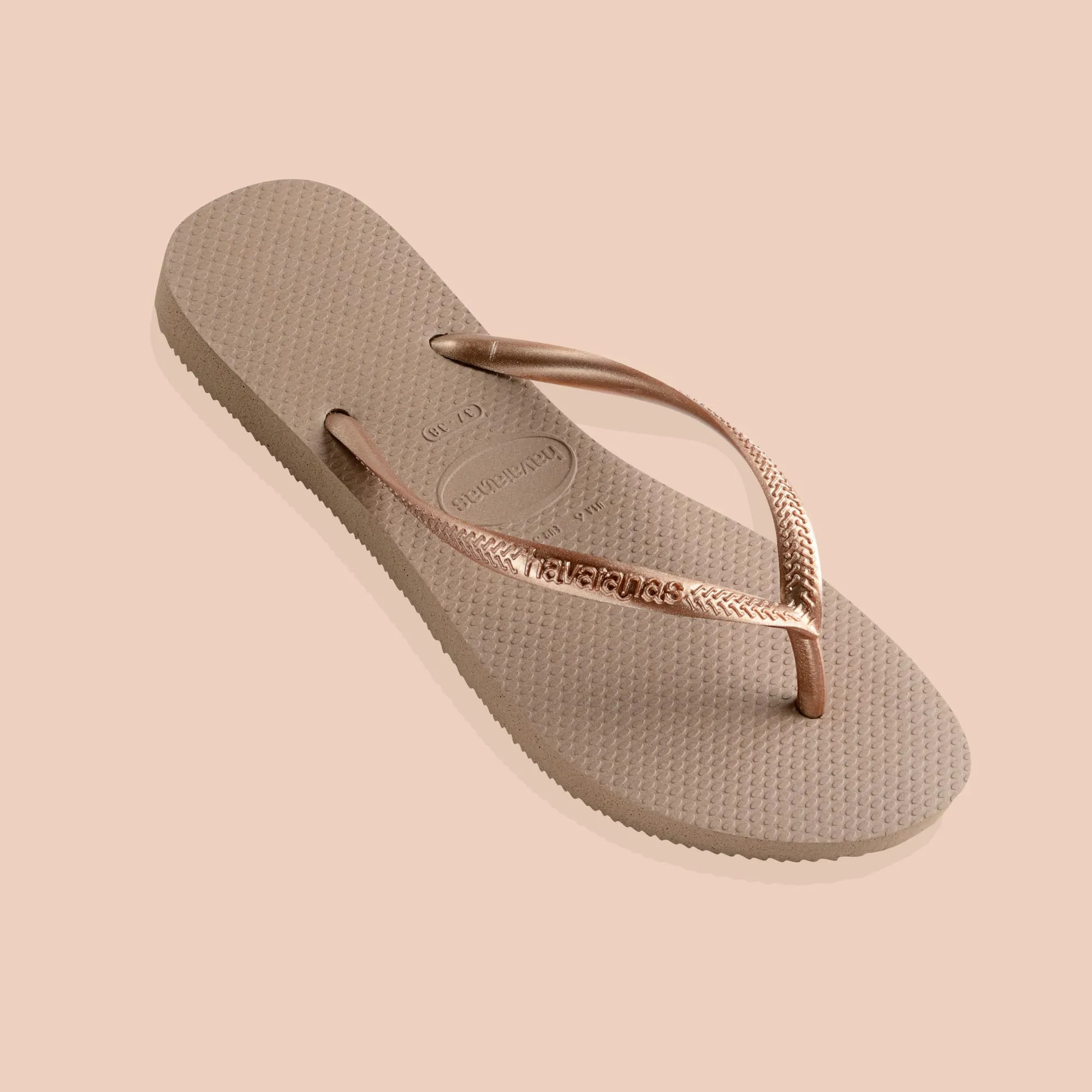 Havaianas Slim Donna Infradito Oro Rosa 41/42 EU - immagine 6