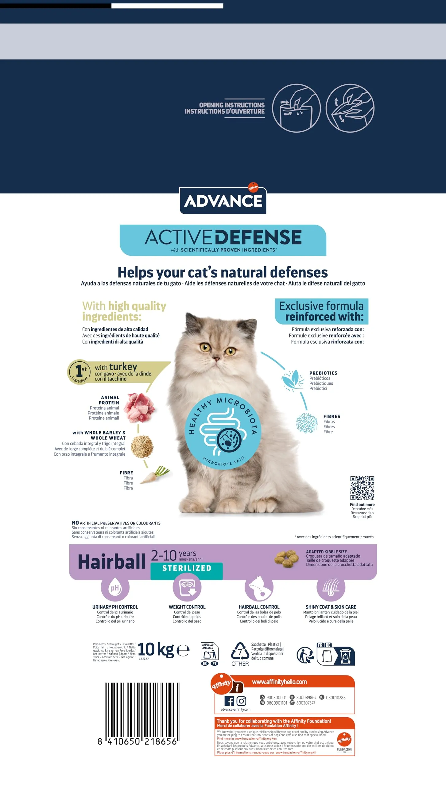 Advance Crocchette per gatti adulti/Gattino, 10 kg - immagine 3