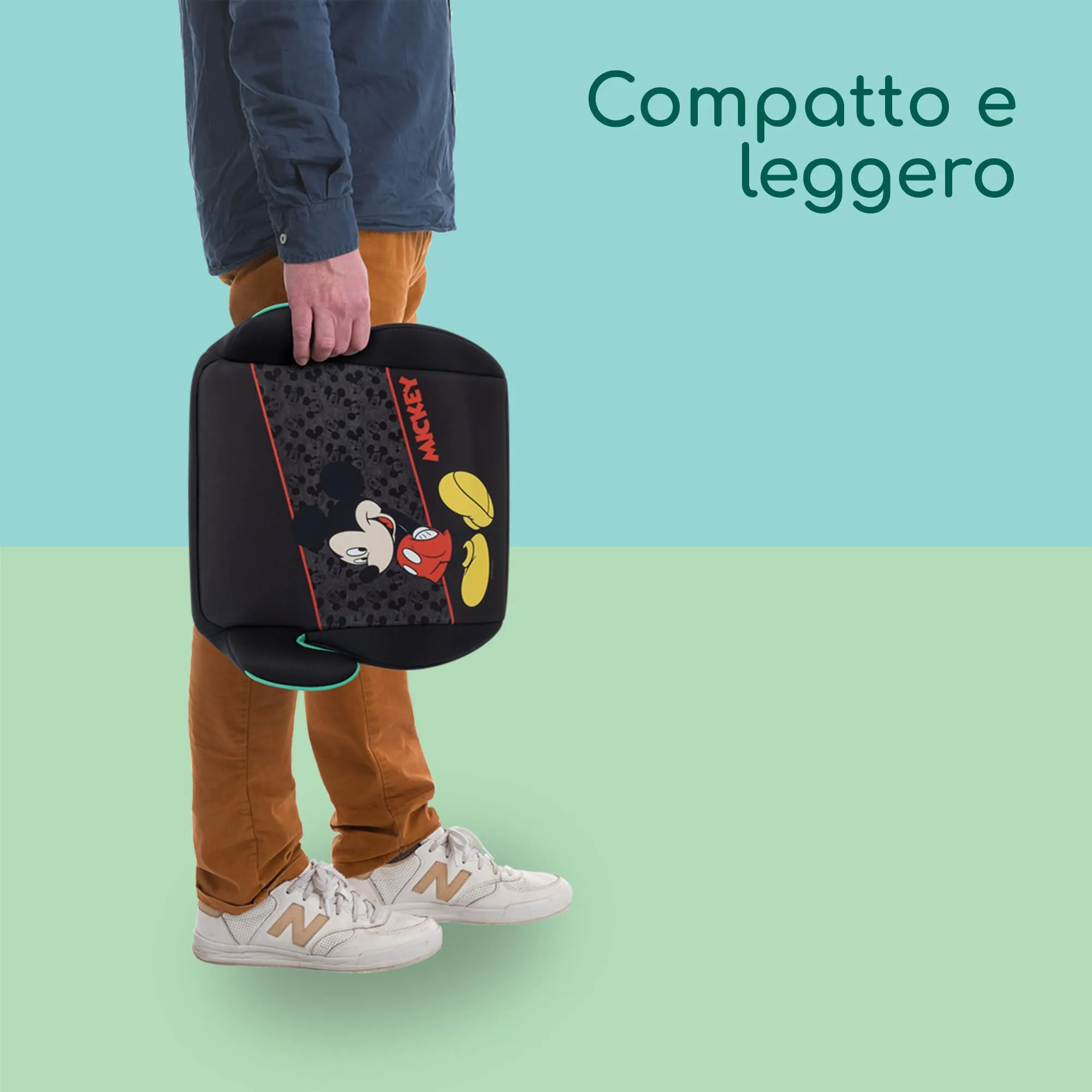 Bebeconfort Disney Manga i-Safe Alzatina, 128–150 cm, Authentic Mickey - immagine 6