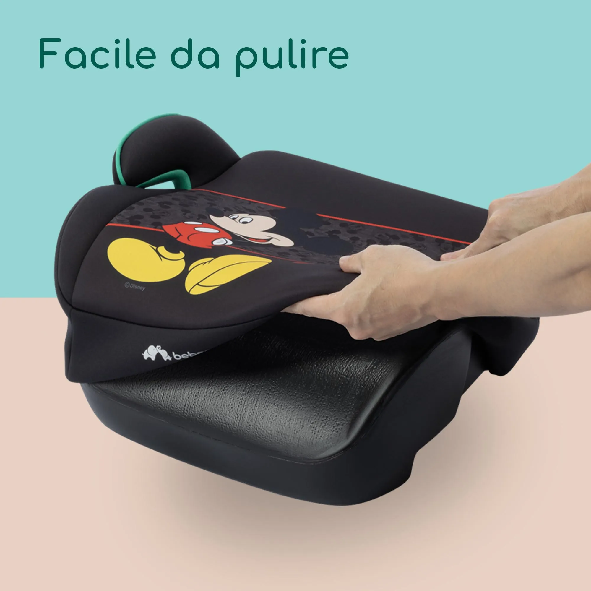 Bebeconfort Disney Manga i-Safe Alzatina, 128–150 cm, Authentic Mickey - immagine 7