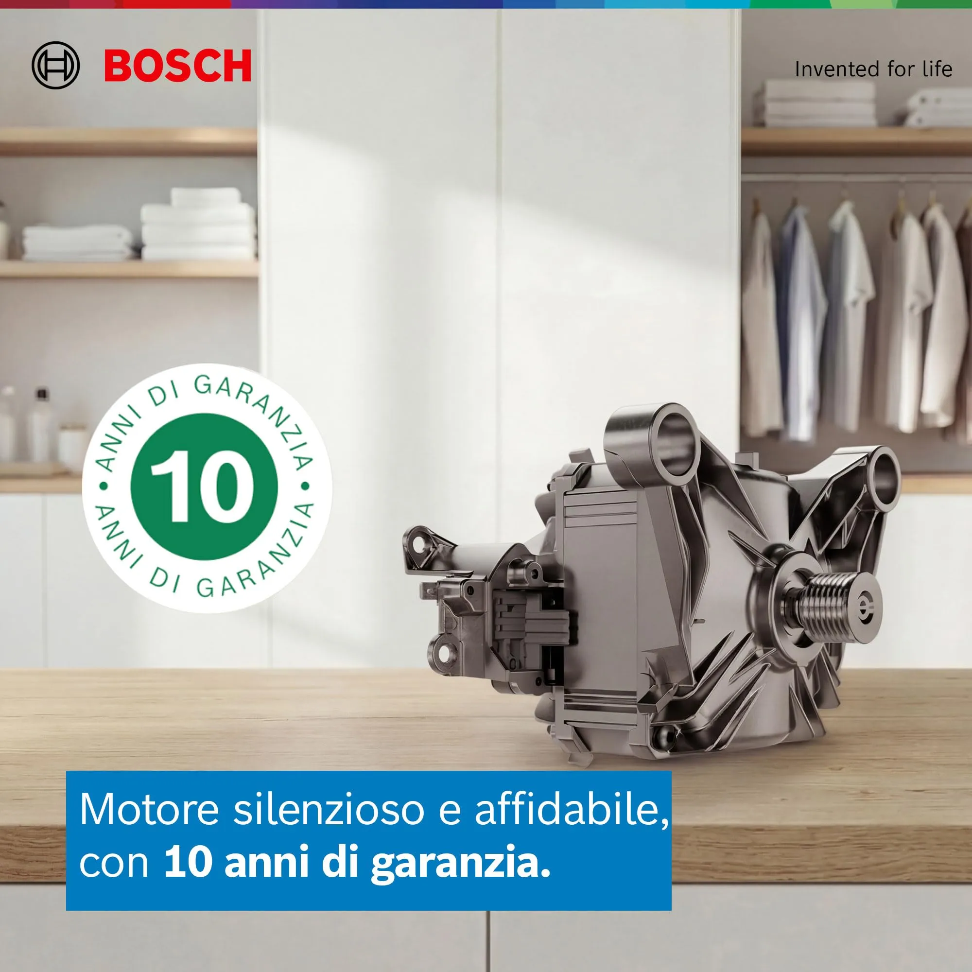 Bosch Serie 6 WGG244Z0IT Lavatrice 9kg 1400 giri/min Bianco - immagine 9