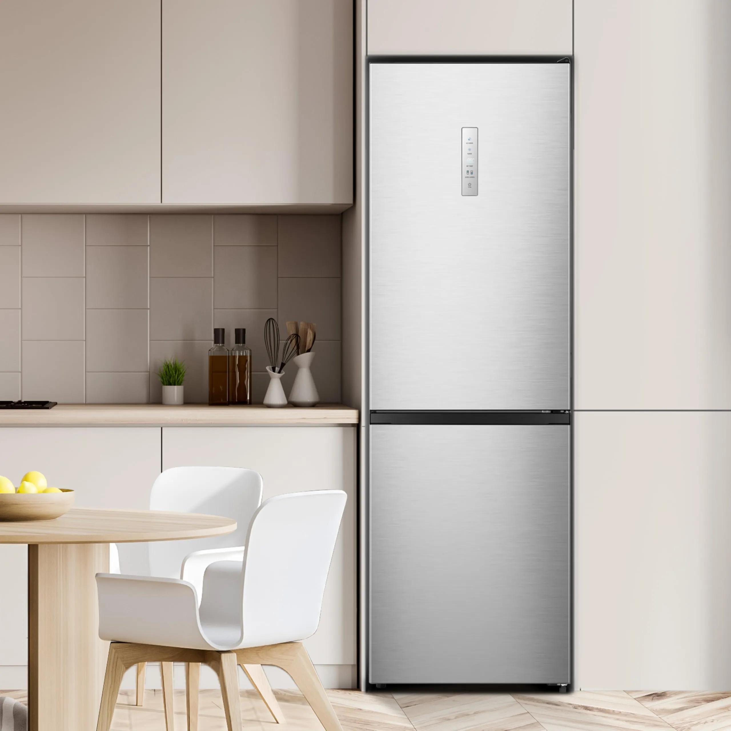 Hisense RB390N4CCD1 Frigorifero Combinato Total No Frost Inox Classe D 304L - immagine 10