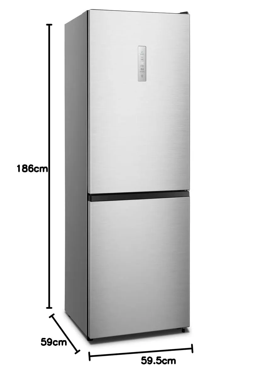 Hisense RB390N4CCD1 Frigorifero Combinato Total No Frost Inox Classe D 304L - immagine 12