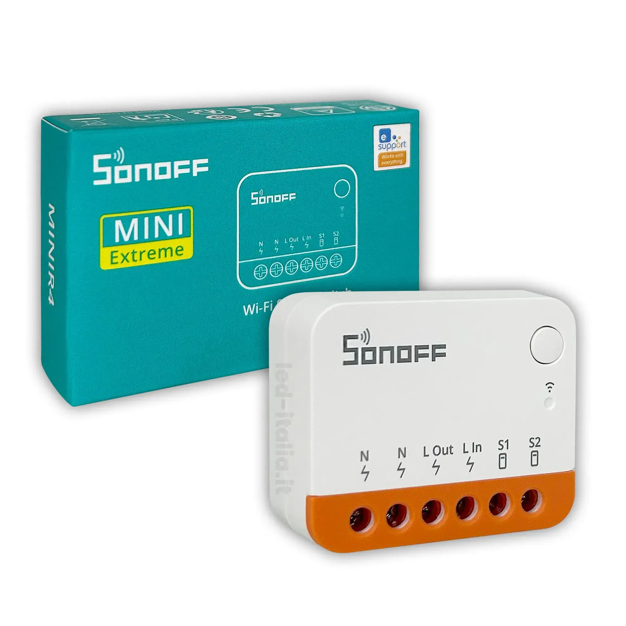 SONOFF MINIR4 WiFi Smart Switch 2-Way - immagine 1