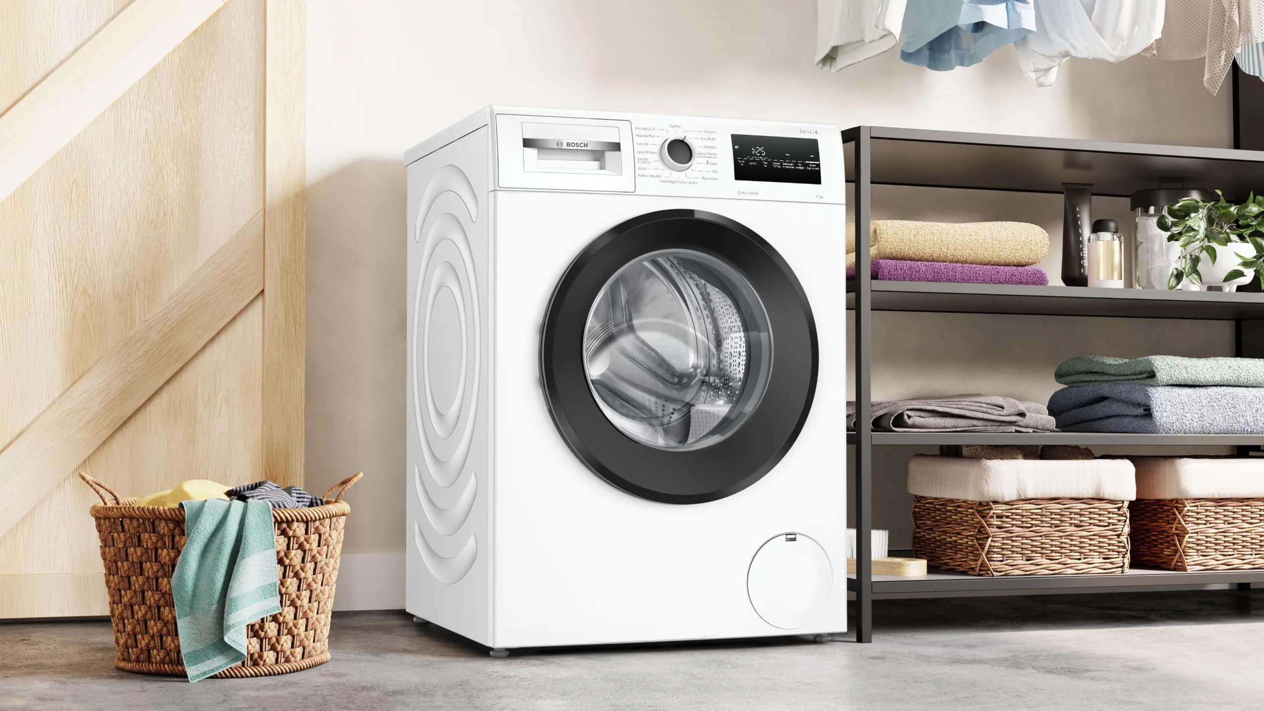Bosch Serie 4 WAN28229IT Lavatrice 9kg 1400 giri/min Bianco Classe A - immagine 2