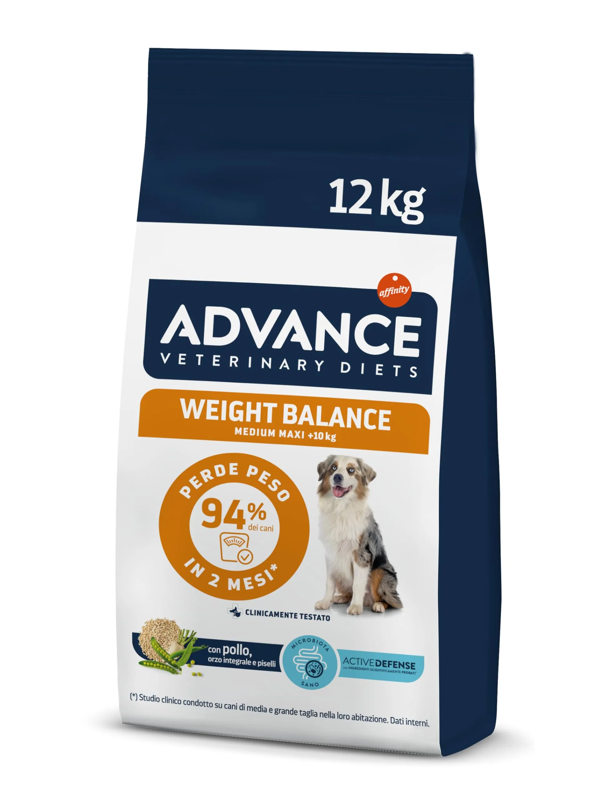 Advance Veterinary Diets Weight Balance Medium-Maxi Dog Food, 12kg - immagine 1