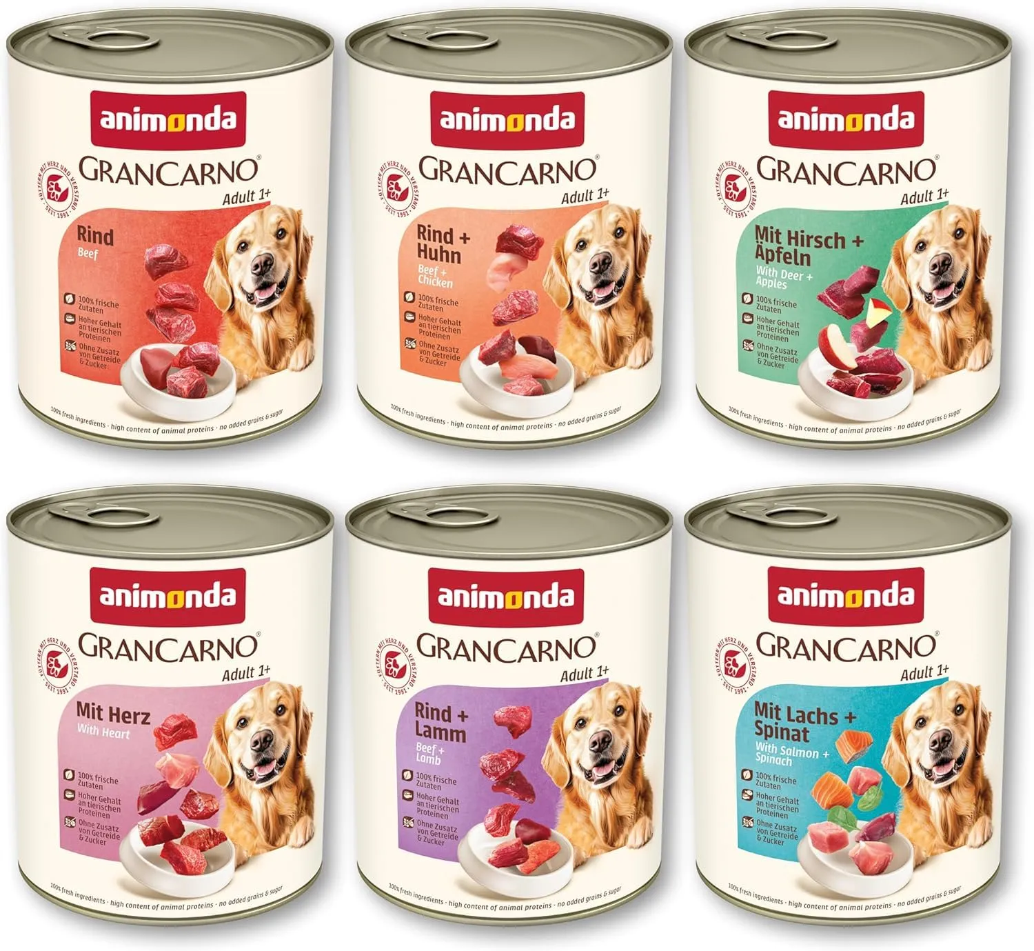 Animonda Grancarno Adult Varietà di Gusto (6x 800g) - immagine 1