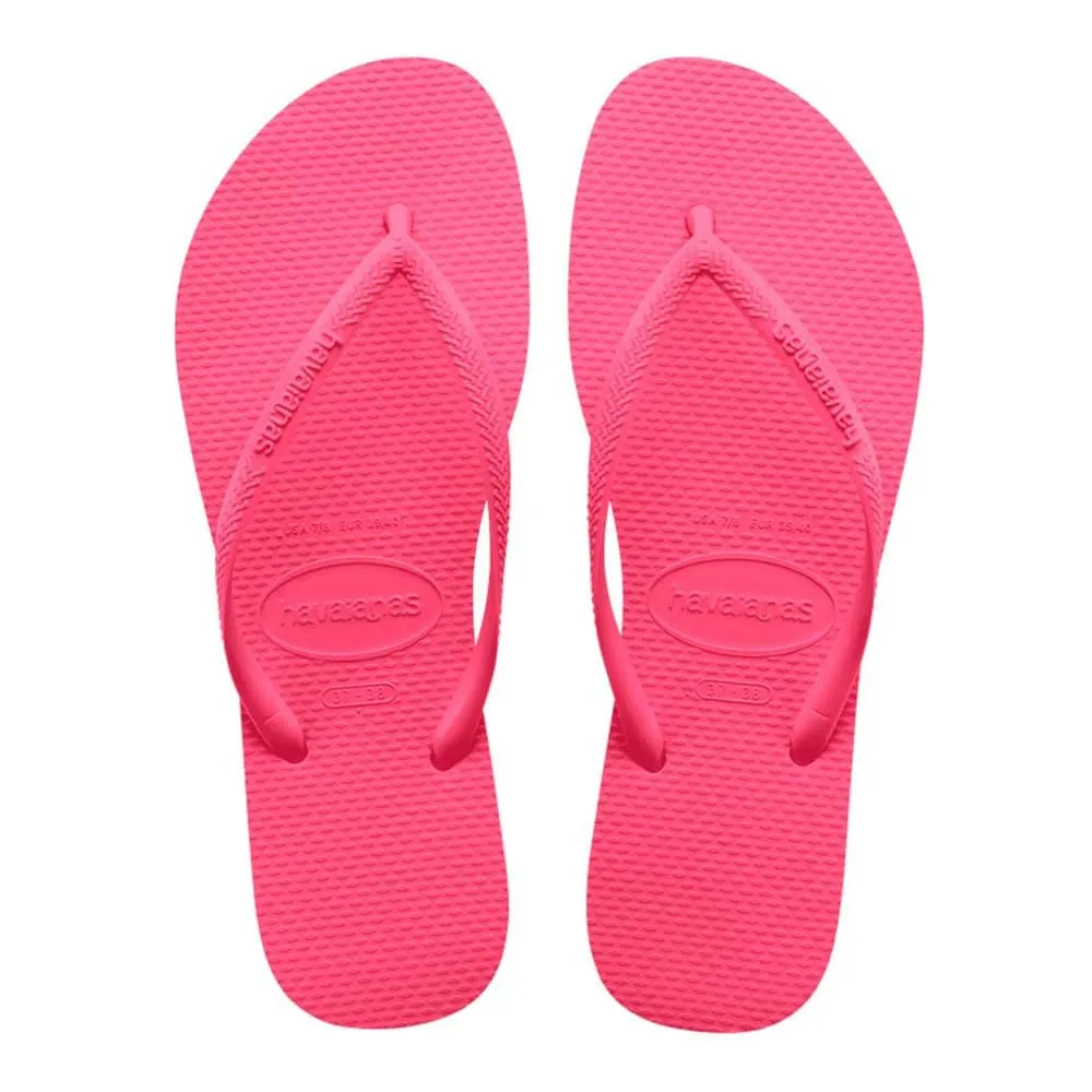 Havaianas Slim Infradito Donna, Ciber Pink, 33/34 EU - immagine 1