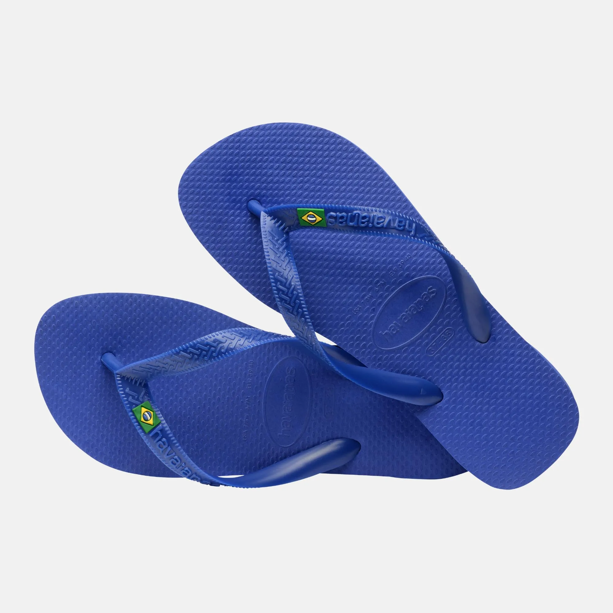 Havaianas Top Brasil Unisex Flip-Flops Marine Blue 39 EU - immagine 4