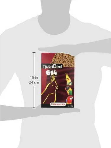Versele-Laga NutriBird G14 Original Pellets for Large Parrots, 1 kg - immagine 3