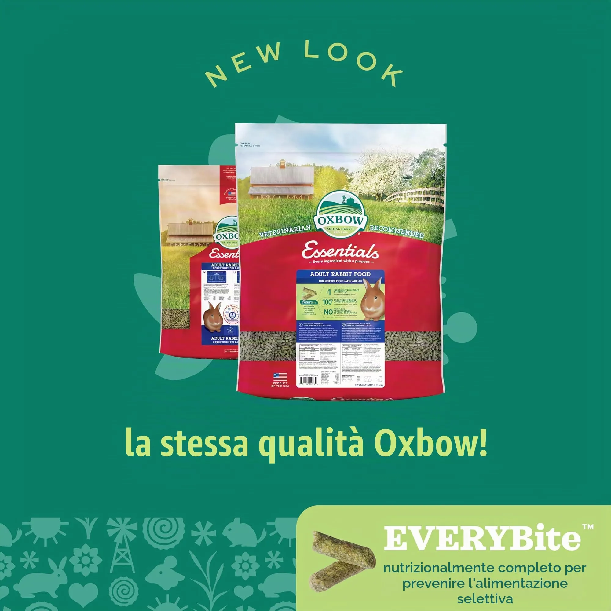 Oxbow Mangime per Coniglio Adulto 11.3 kg - immagine 9