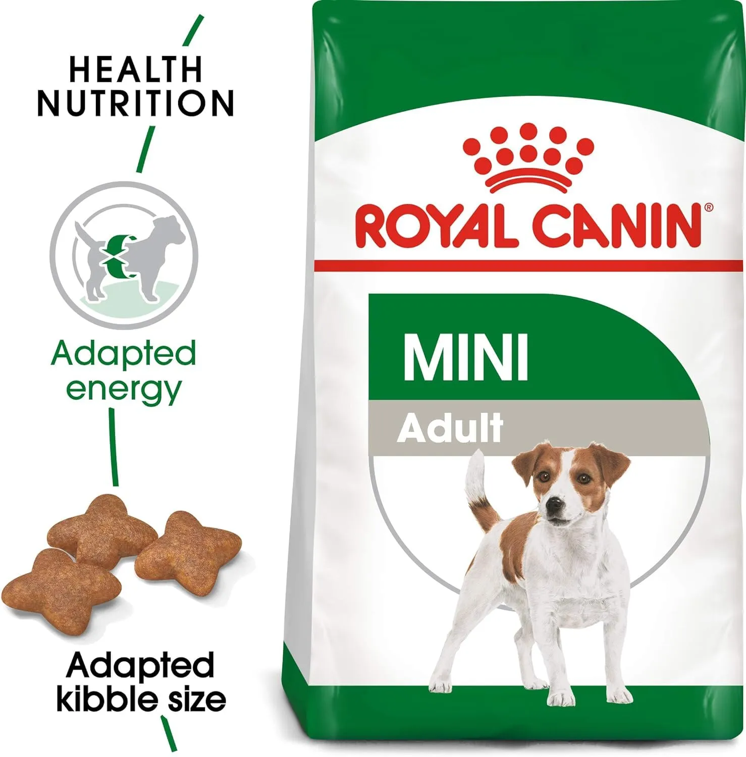 Royal Canin Mini Adult Alimento secco per cani adulti di piccola taglia, 800 g - immagine 3