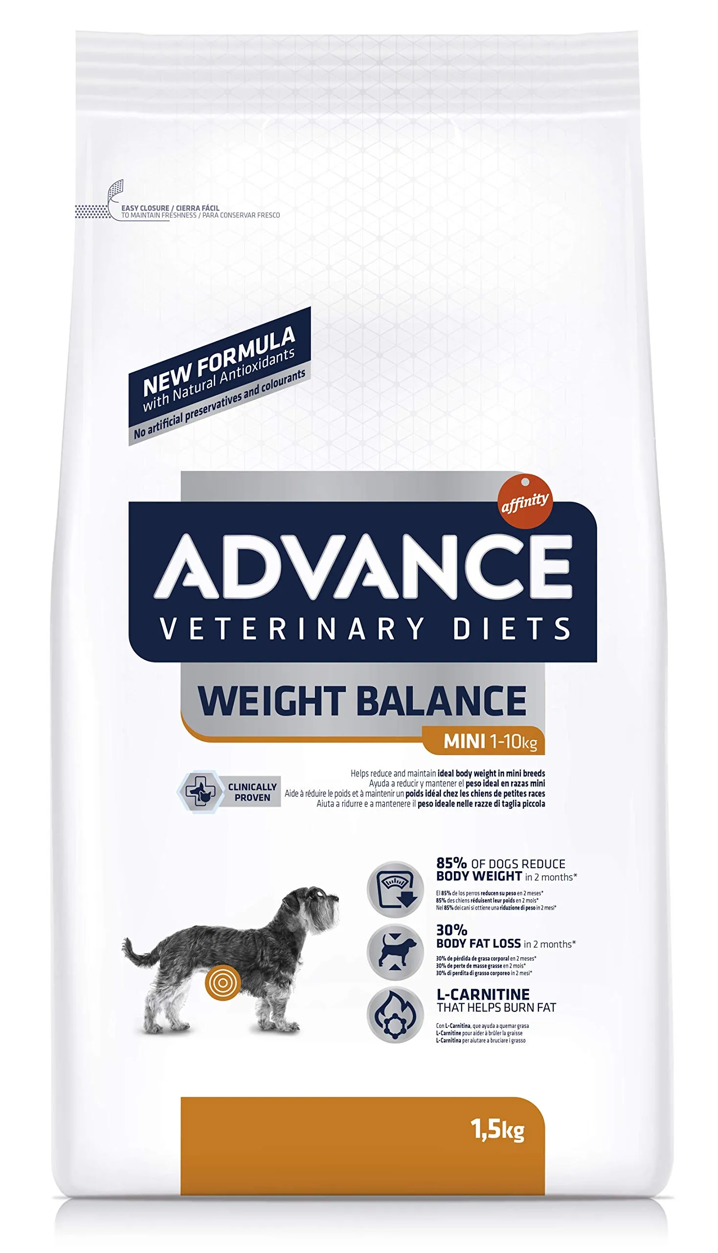 Affinity Advance Veterinary Diets Weight Balance Mini Dog Food, 1.5kg - immagine 1