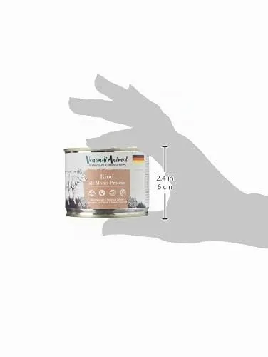 VenandiAnimal Mangime per Gatti Premium Bovino Mono-Proteina Senza Cereali, 6 x 200 g - immagine 3
