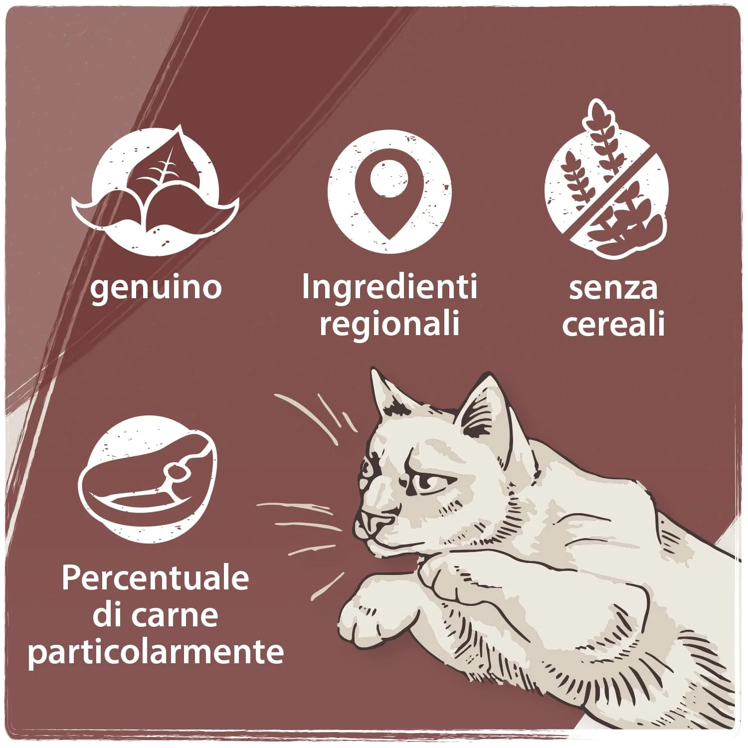 VenandiAnimal Mangime per Gatti Premium Bovino Mono-Proteina Senza Cereali, 6 x 200 g - immagine 6