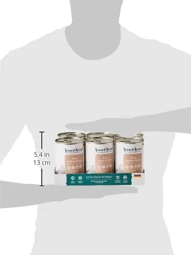 VenandiAnimal Alimento per gatti monoproteico all'anatra, senza cereali, 6x400g - immagine 3