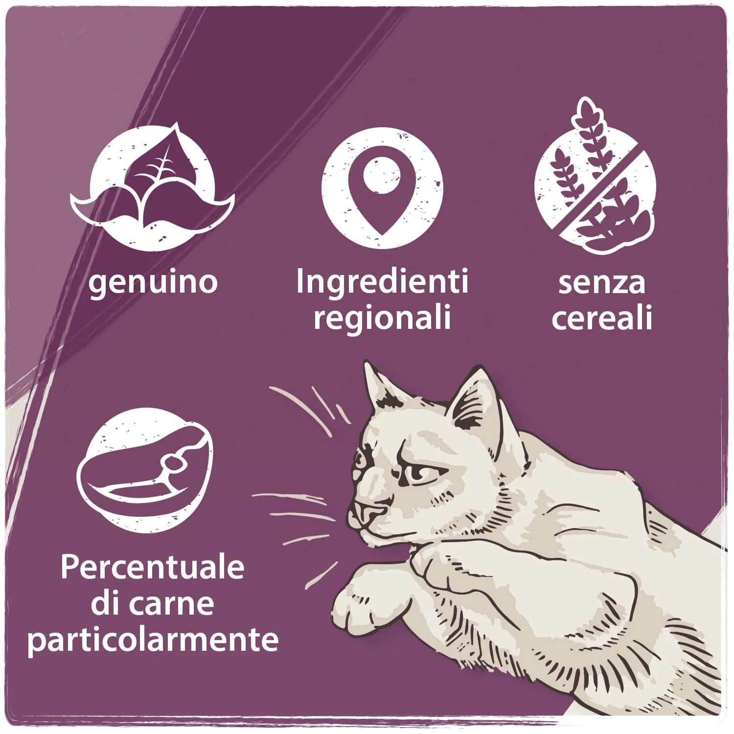 VenandiAnimal Alimento per gatti monoproteico all'anatra, senza cereali, 6x400g - immagine 5