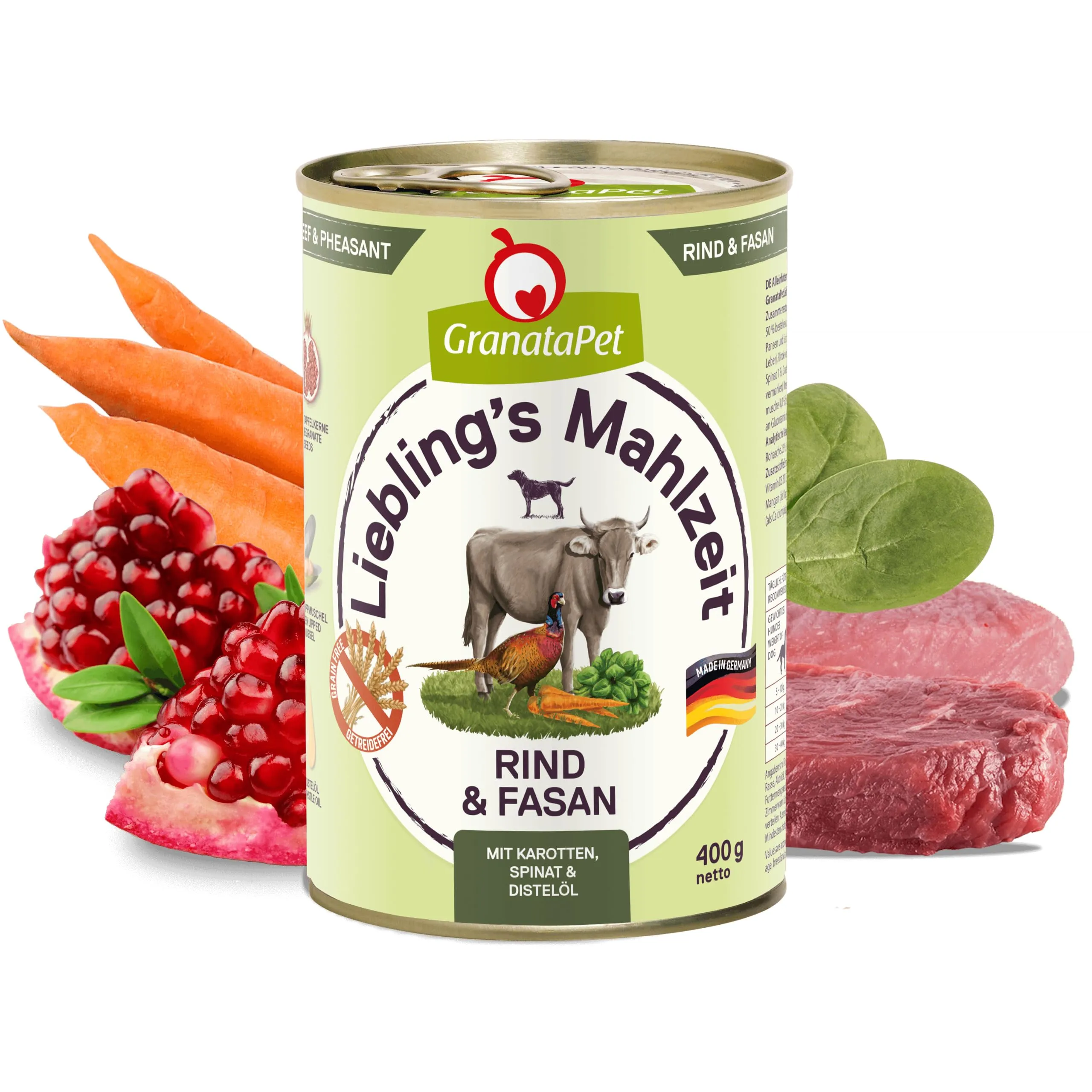 GranataPet Liebling's Mahlzeit Multipack 6 x 400g - immagine 5