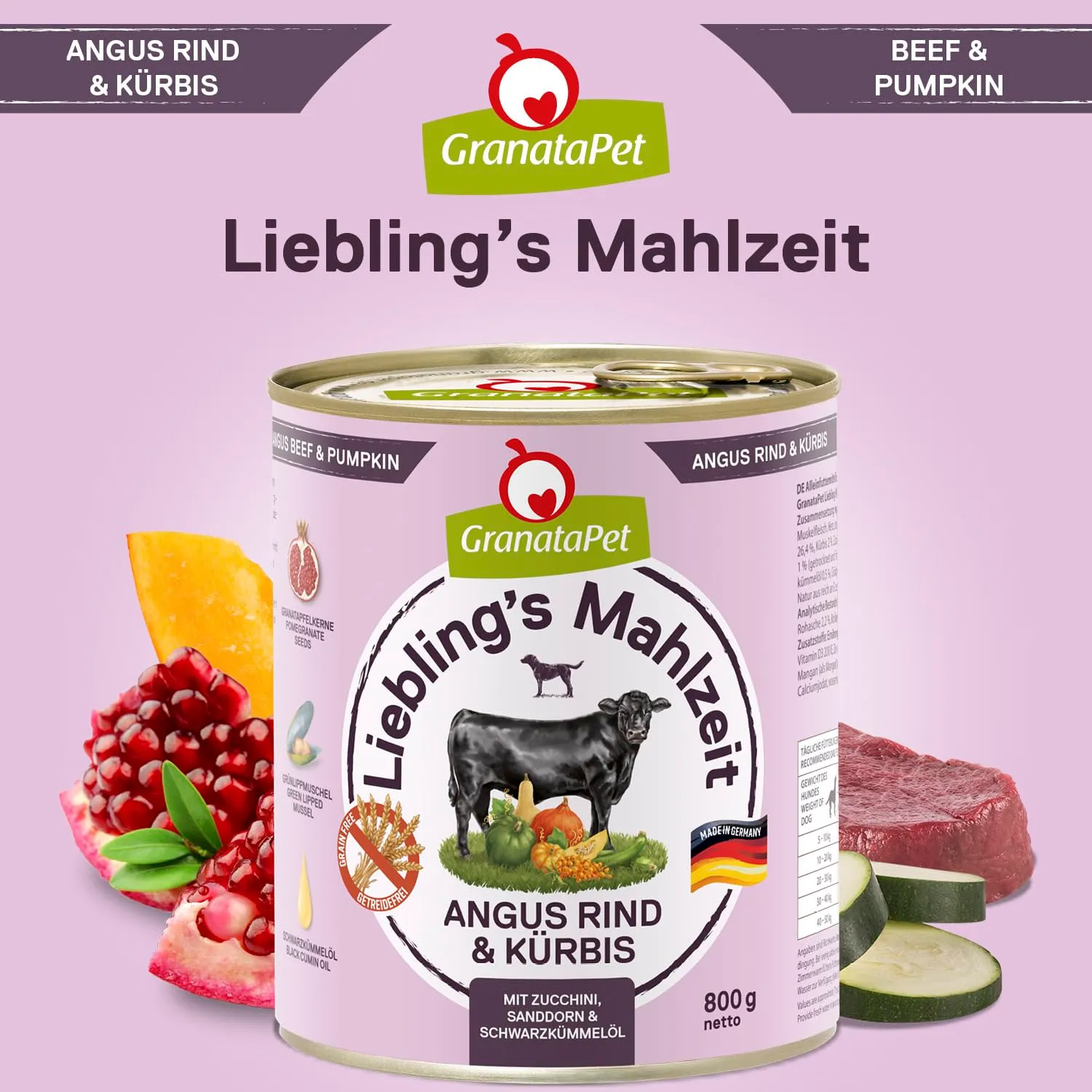 GranataPet Liebling's Mahlzeit Multipack, 6 x 800g - immagine 2