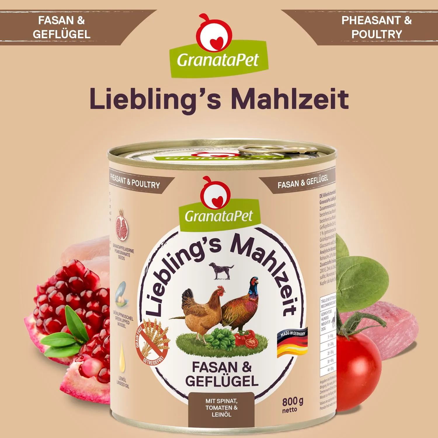 GranataPet Liebling's Mahlzeit Multipack, 6 x 800g - immagine 5
