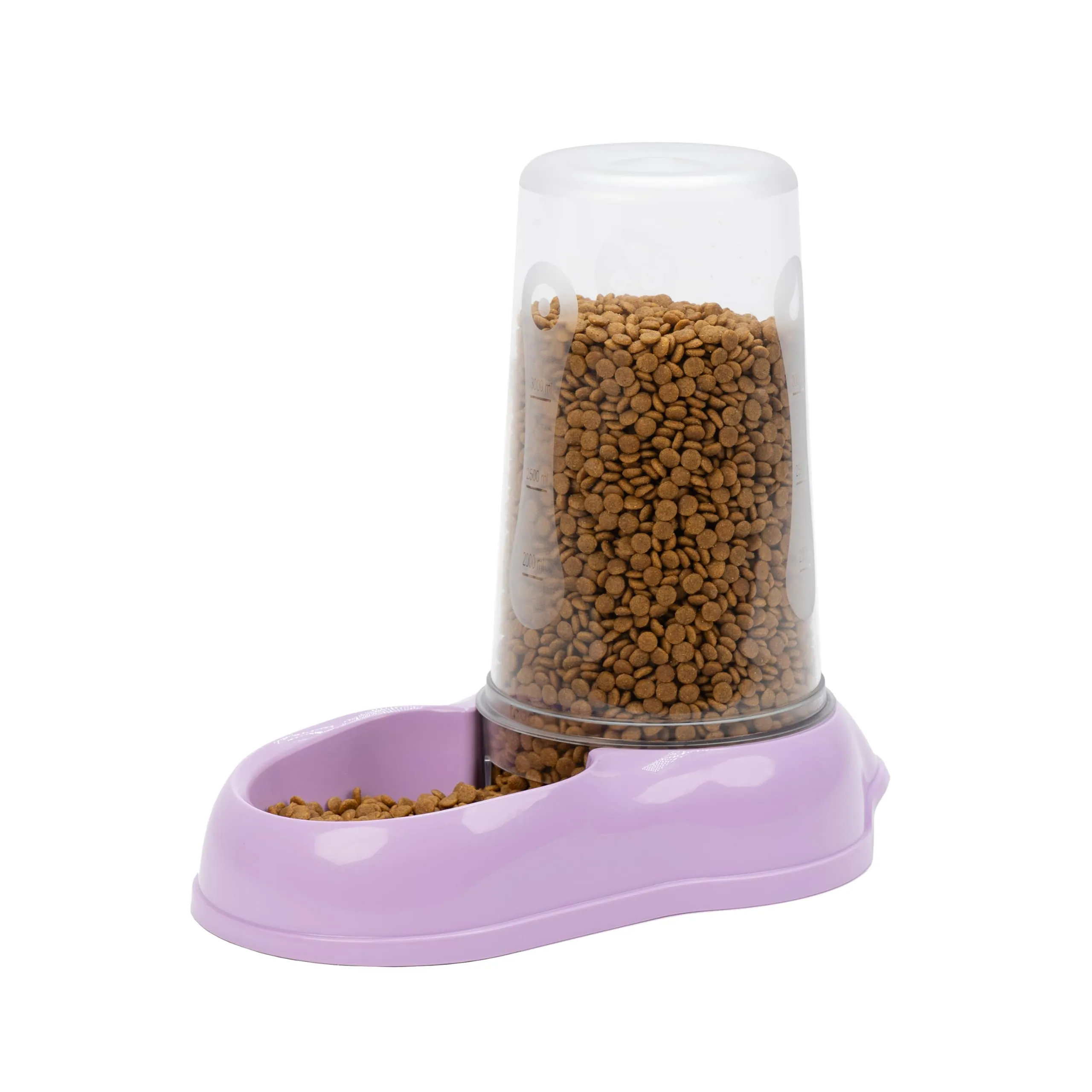 Ferplast Azimut Distributore di Acqua e Cibo per Cani e Gatti, 3L, Lilla - immagine 9