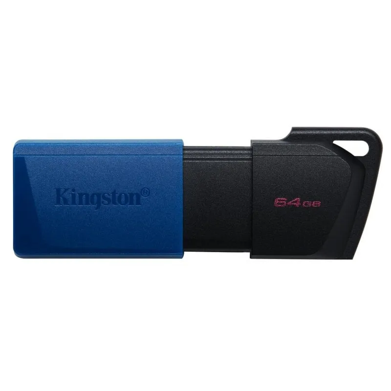 Kingston DataTraveler Exodia M USB 3.2 Gen 1 64GB x 2 (Nero + Blu) - immagine 1