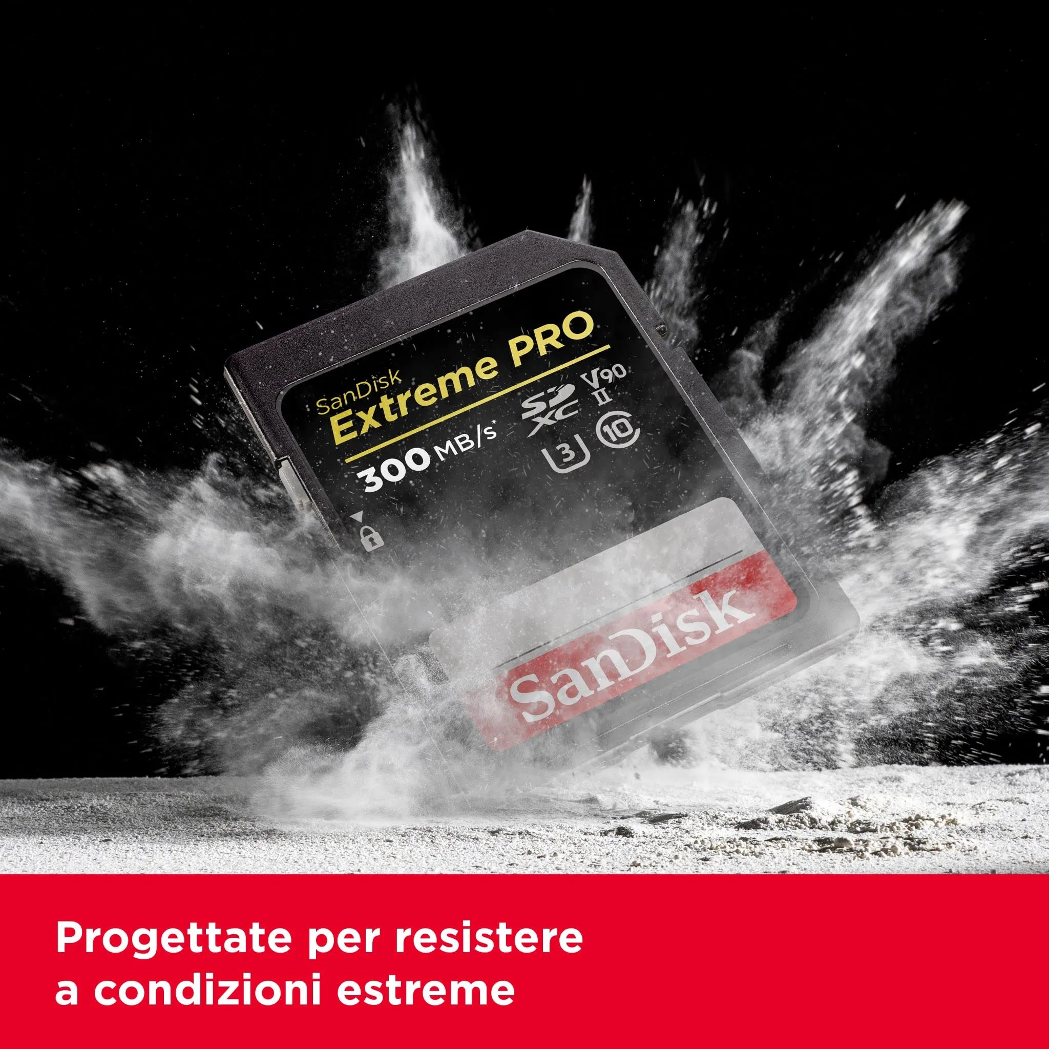 SanDisk Extreme PRO 256GB SDXC UHS-II V90 U3 300 MB/s - immagine 5