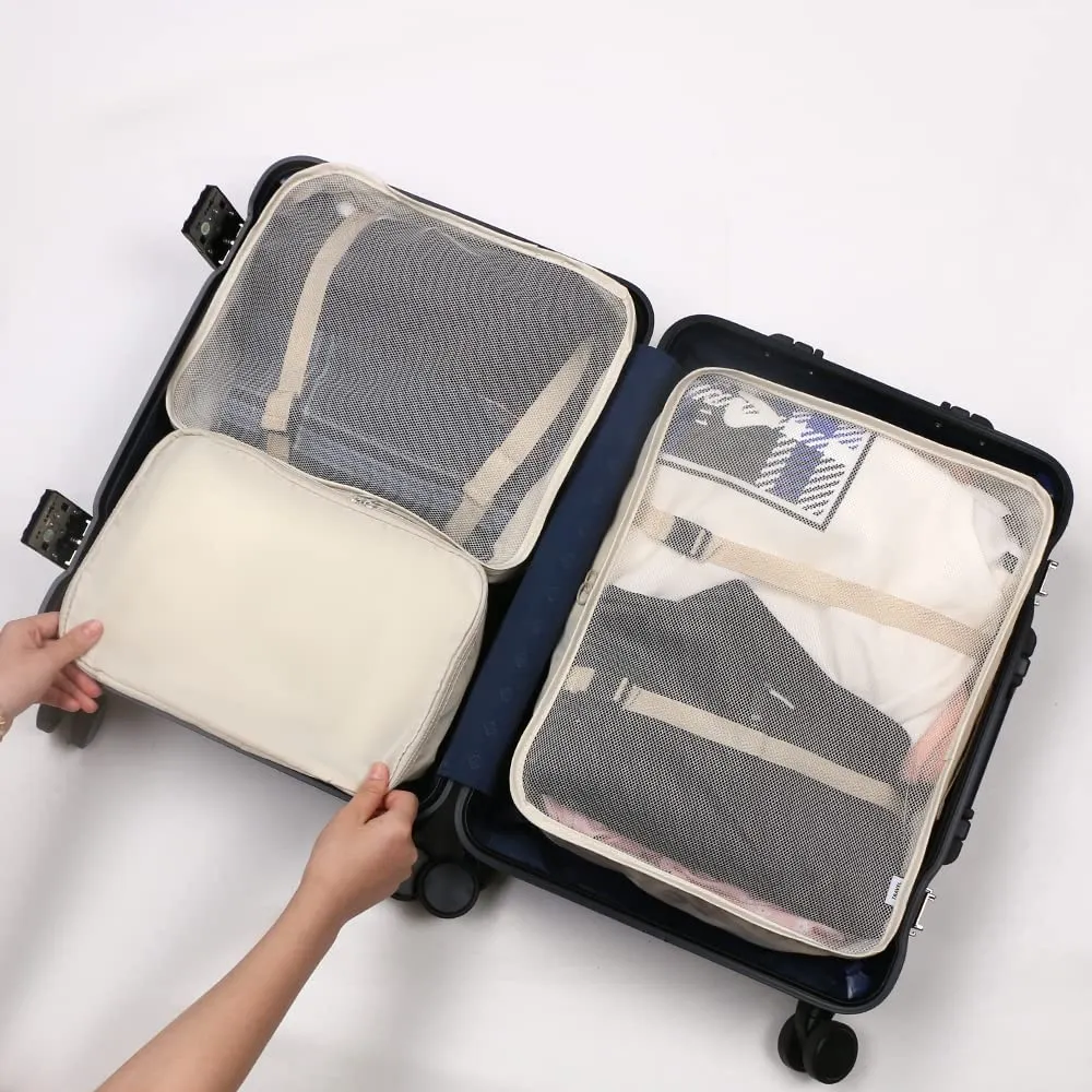 OSDUE Organizer Valigia, Set 8 Pezzi Packing Cubes per Viaggio e Zaino - immagine 7