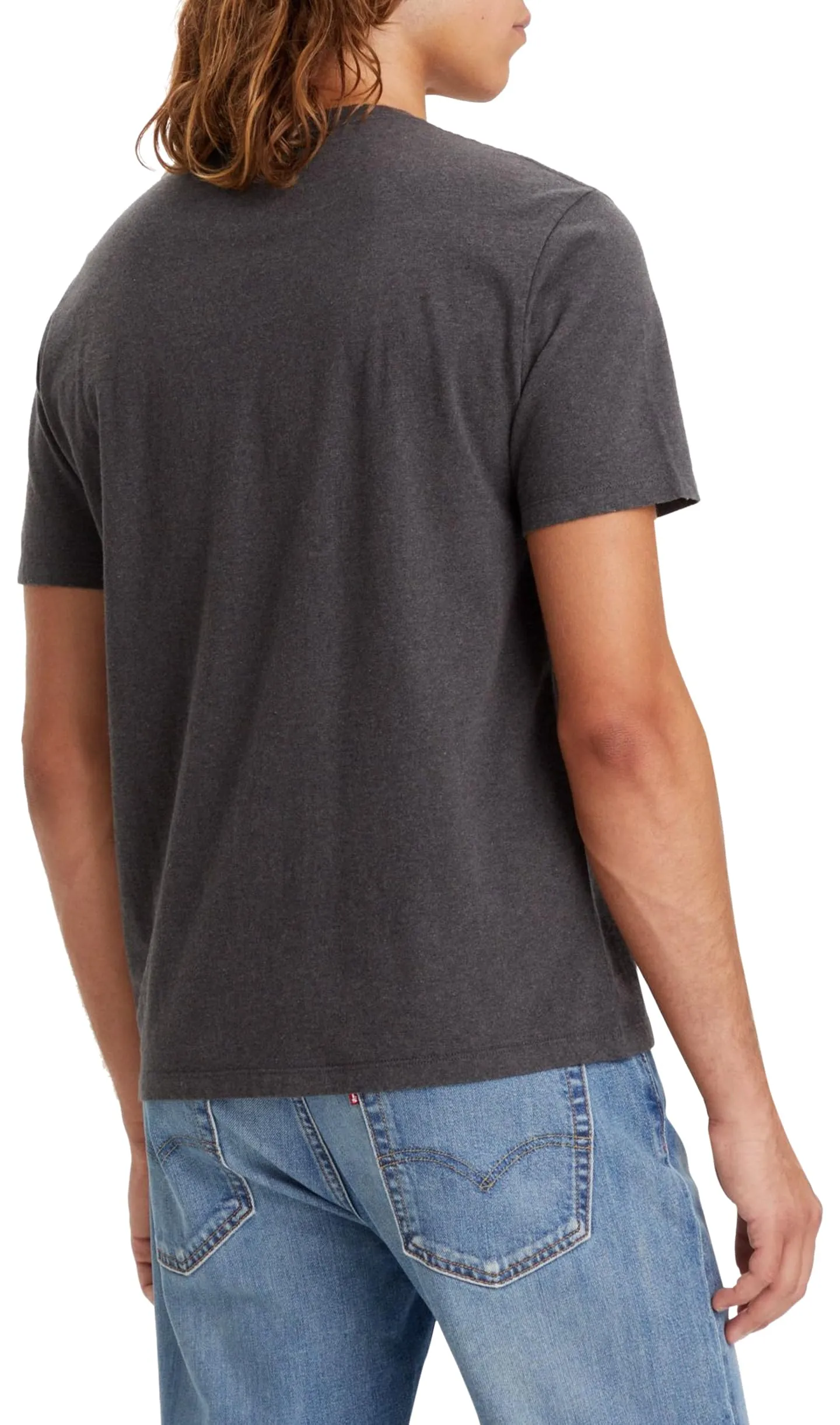 Levi's Original Housemark Tee - Dark Charcoal Heather Dkr, M - immagine 2