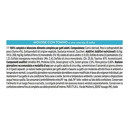 Gourmet Revelations Cibo Umido per Gatti Adulti Mousse Tonno, 24 x 57g - immagine 4