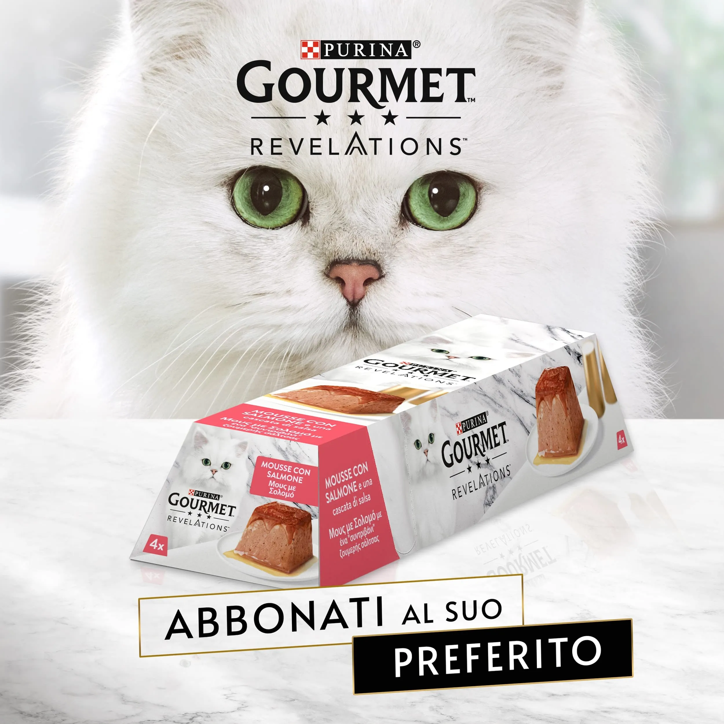 Gourmet Revelations Cibo Umido per Gatti Adulti Mousse, 24 x 57g - immagine 4
