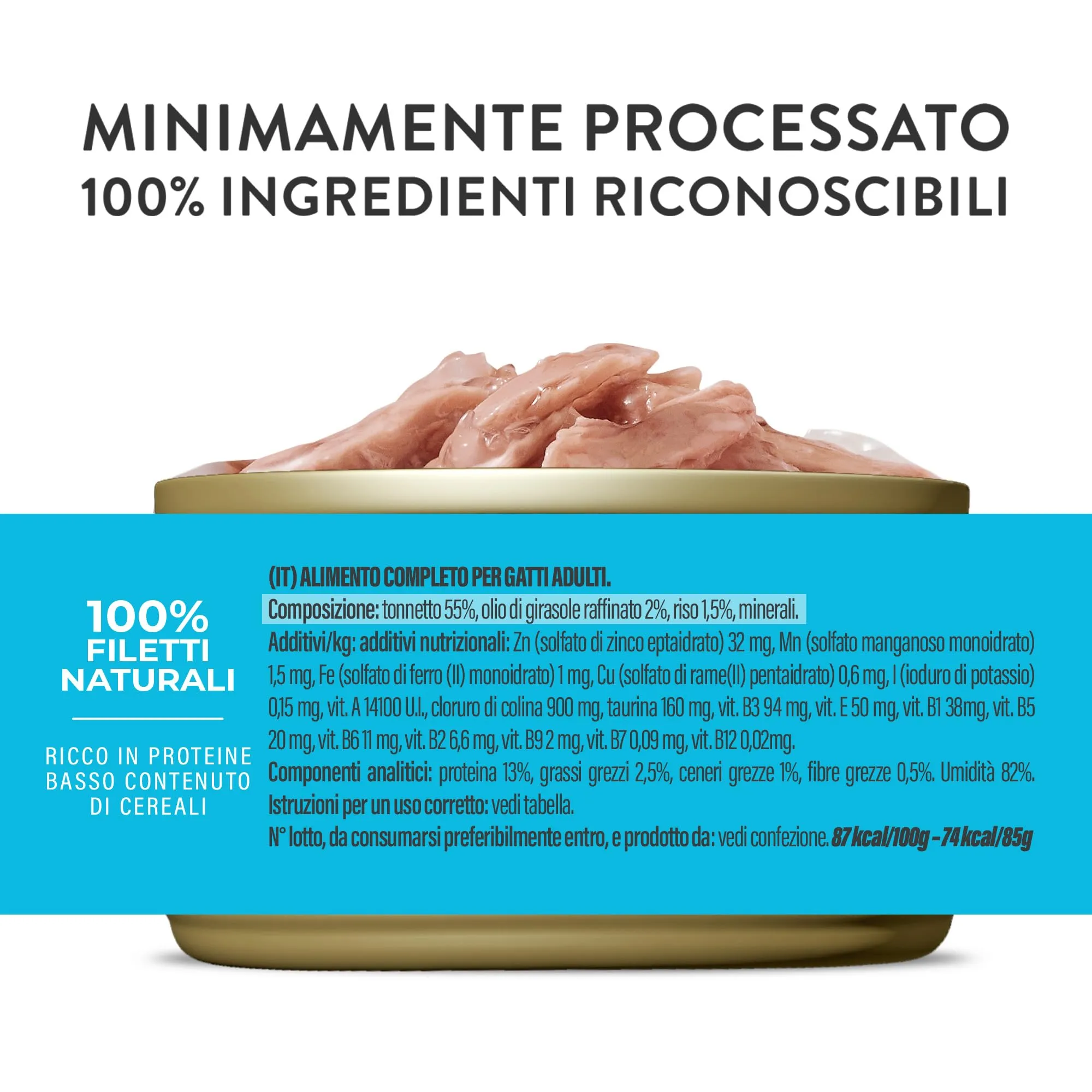 Schesir Tonnetto in Gelatina Cibo Umido Completo per Gatti, 6 x 85g - immagine 5