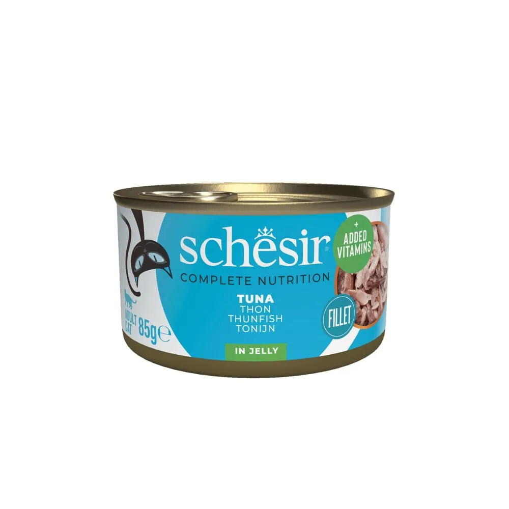 Schesir Tonnetto in Gelatina Cibo Umido Completo per Gatti, 6 x 85g - immagine 6