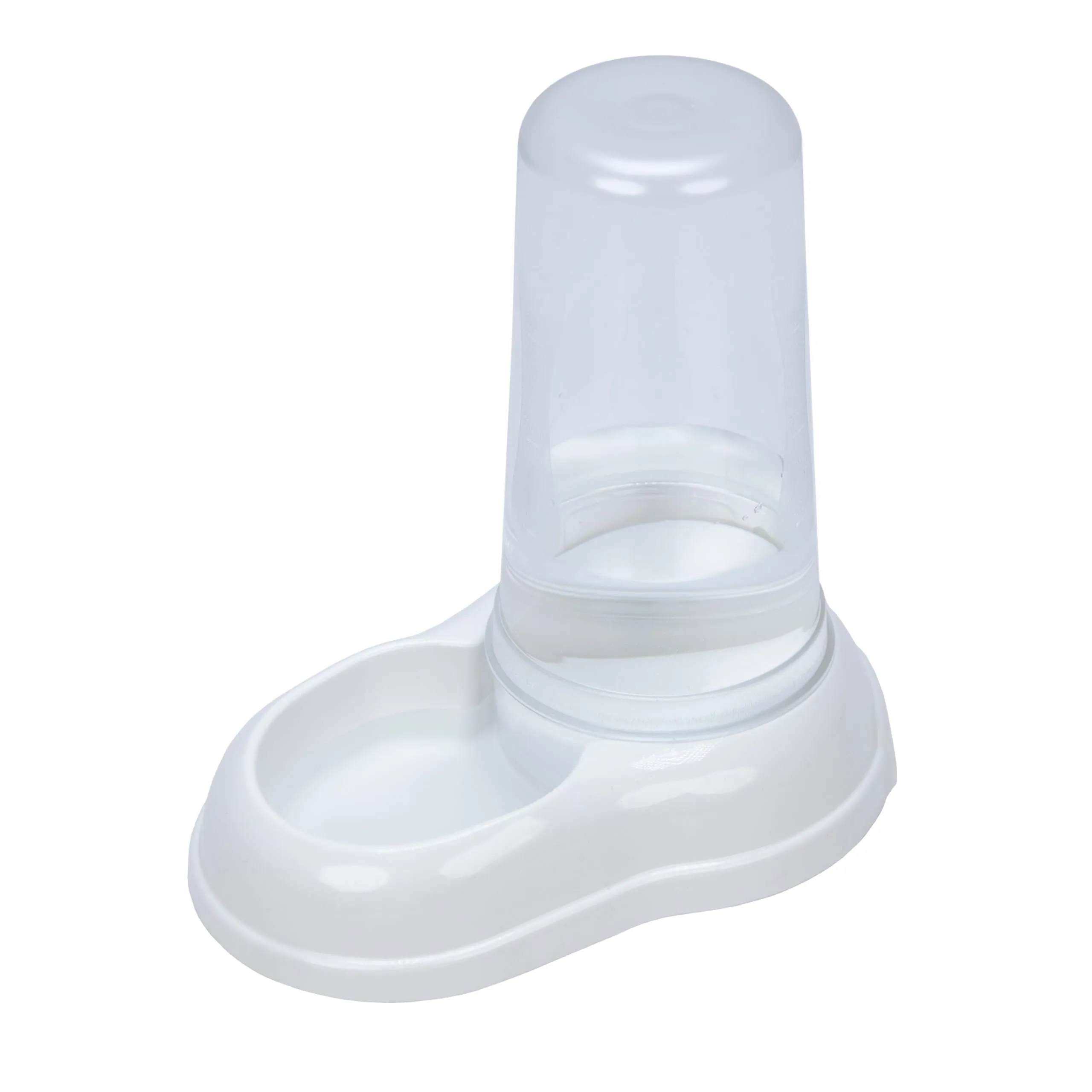 Ferplast Azimut 600 Distributore Cibo e Acqua per Cani e Gatti, 0,6 Litri, Bianco - immagine 1