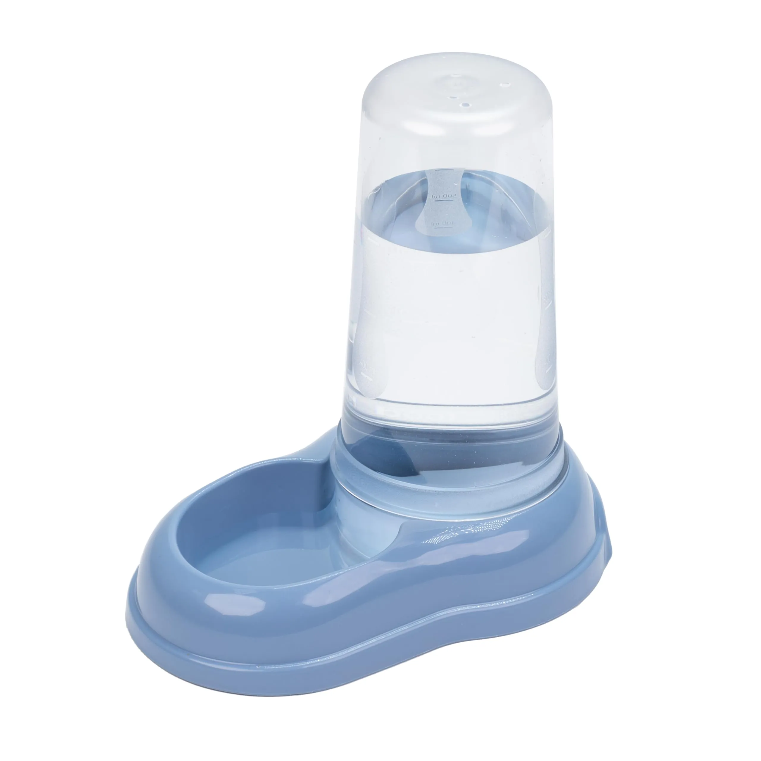 Ferplast Azimut 600 Distributore Cibo e Acqua per Cani e Gatti, 0,6 Litri, Blu - immagine 1