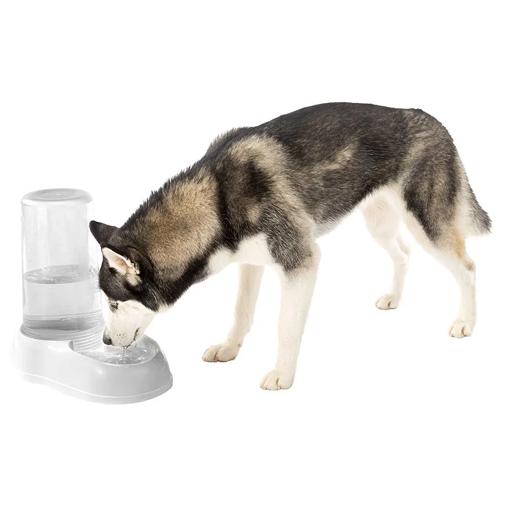 Ferplast Azimut 5500 Dispenser Cibo e Acqua per Cani di Grossa Taglia, 5,5 Litri, Bianco - immagine 4