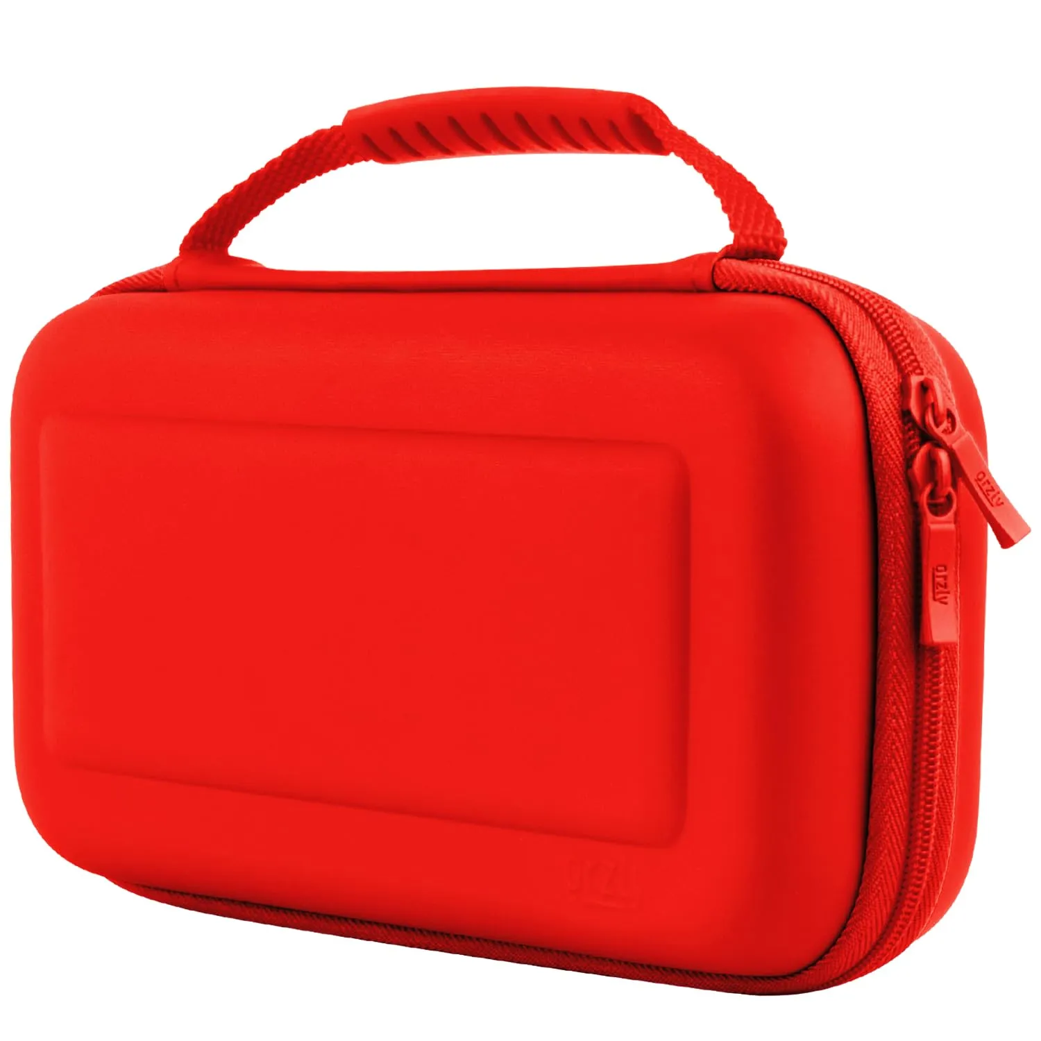 Orzly Custodia da trasporto rigida per Nintendo Switch e Switch OLED - Rossa - immagine 1