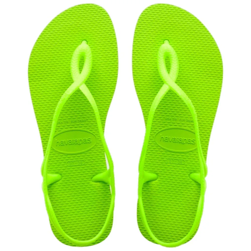 Havaianas Luna Infradito Donna, Lemon Green, 33/34 EU - immagine 1