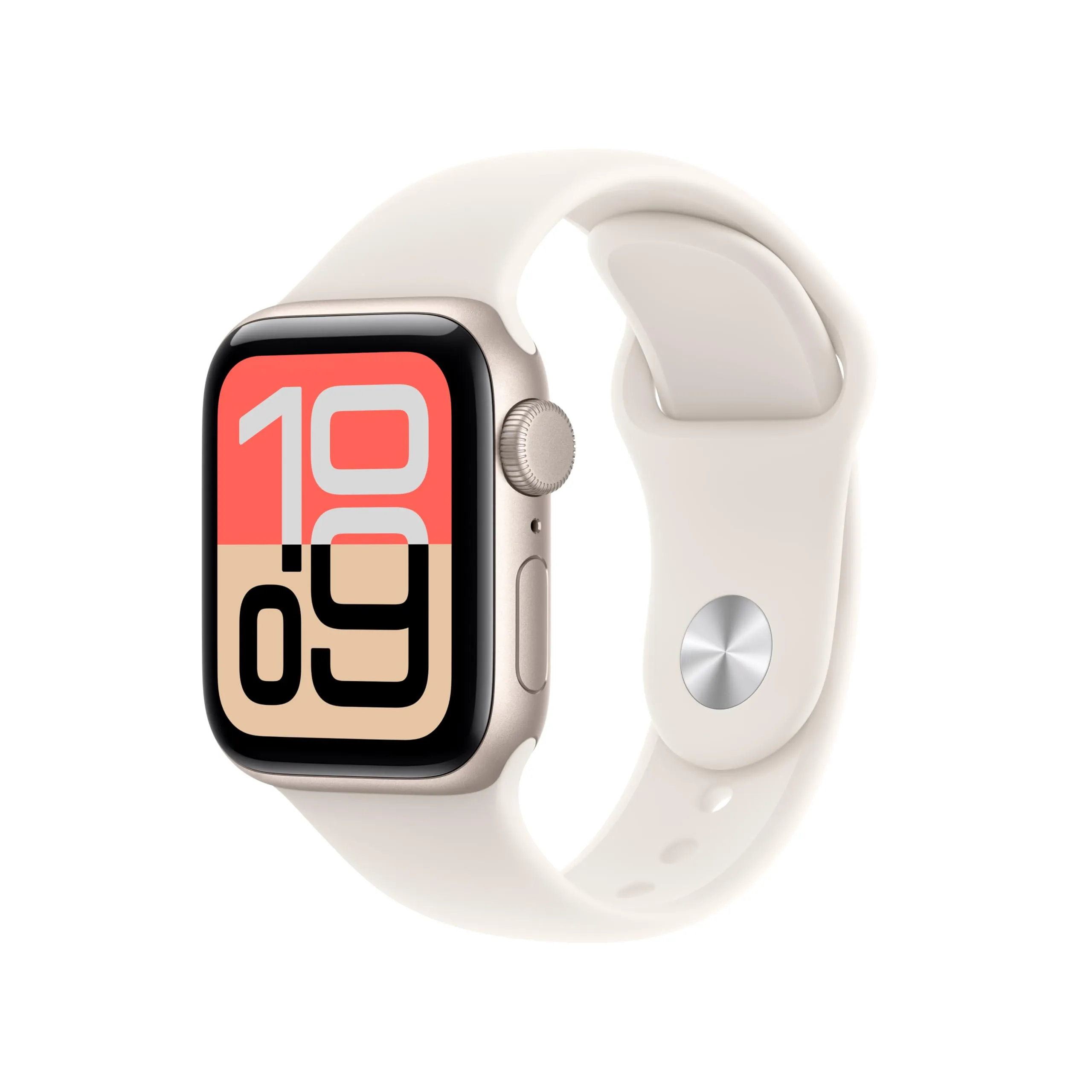 Apple Watch SE 3 GPS, Cassa 40 mm in alluminio galassia con Cinturino Sport galassia - S/M - immagine 1
