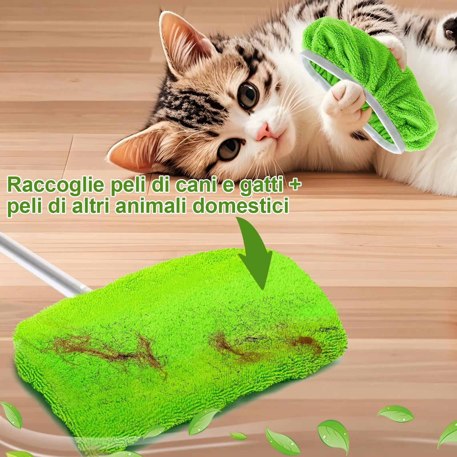 Dictien Cuffiette in Microfibra per Swiffer, Uso Umido e Secco, 10 Pezzi - immagine 4
