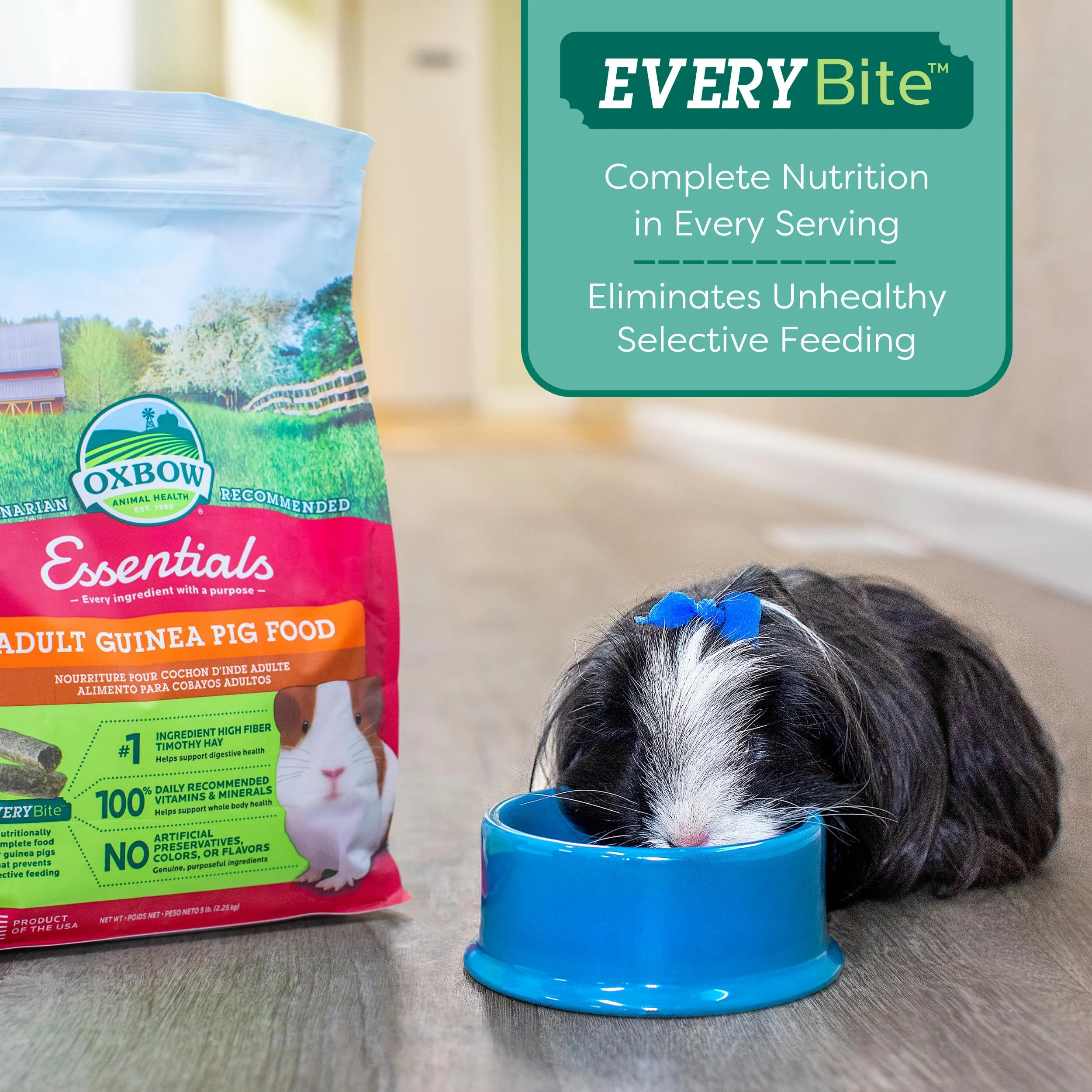 Oxbow Mangime per cavia Adulta, 4.53 kg - immagine 8