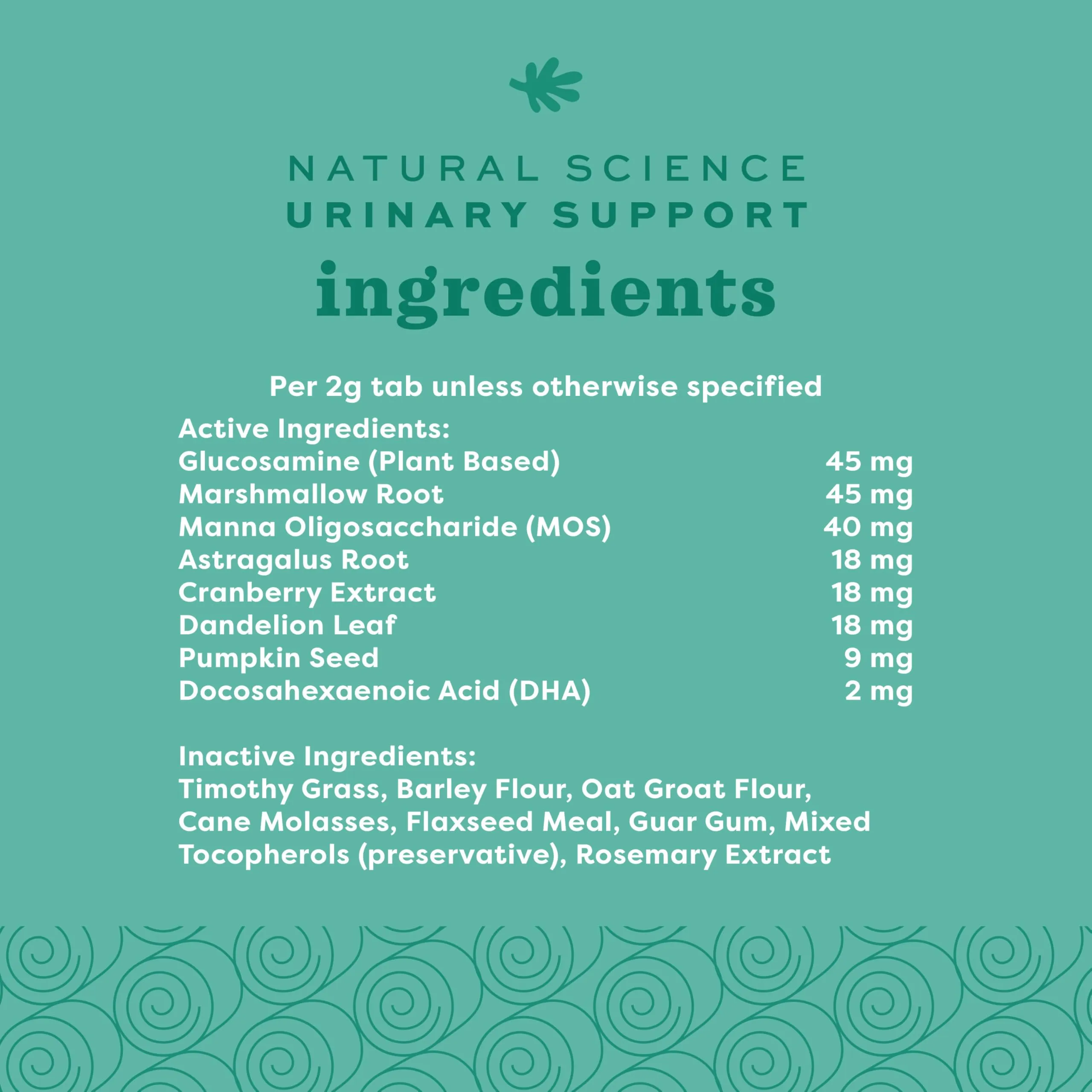 Oxbow Urinary Support Integratore Alimentare per Apparato Urinario di Roditori e Iguana, 120 g - immagine 8