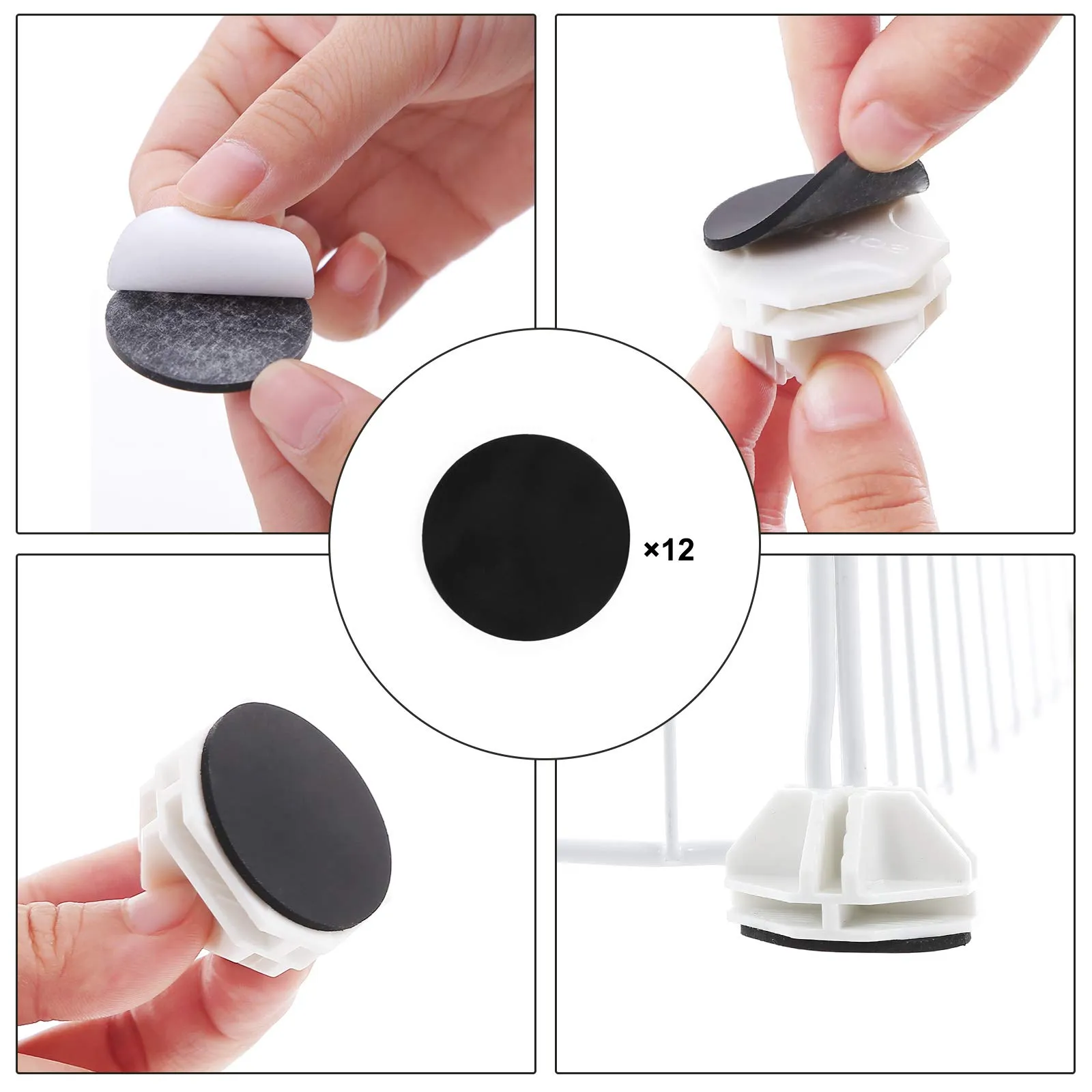 SONGMICS Recinto Personalizzabile per Animali di Piccola Taglia, Bianco LPI01W - immagine 4