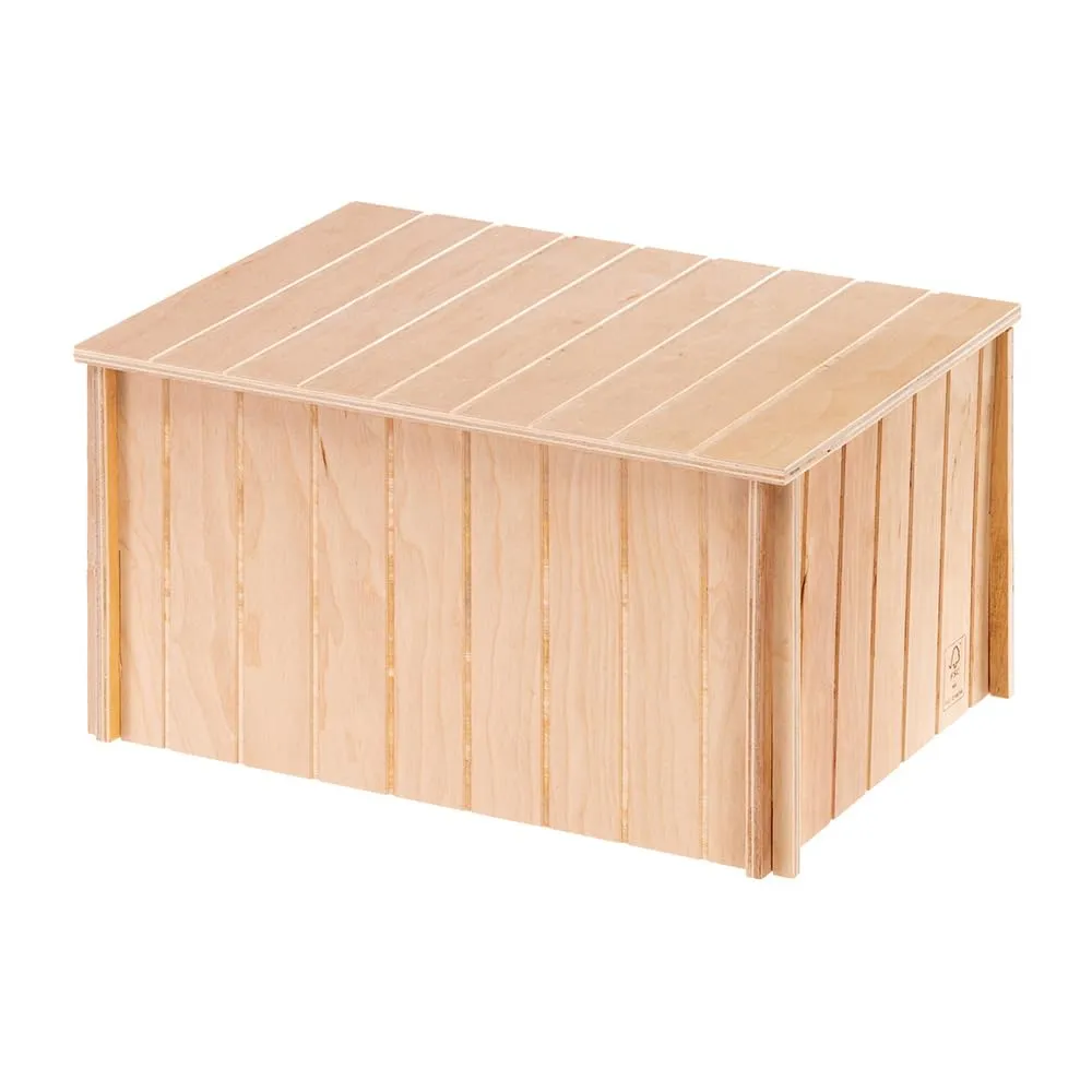 Ferplast Casetta per Conigli, Porcellini d'India e Criceti SIN 4647, Legno FSC, XL, 37 x 27,7 x 20 cm - immagine 5